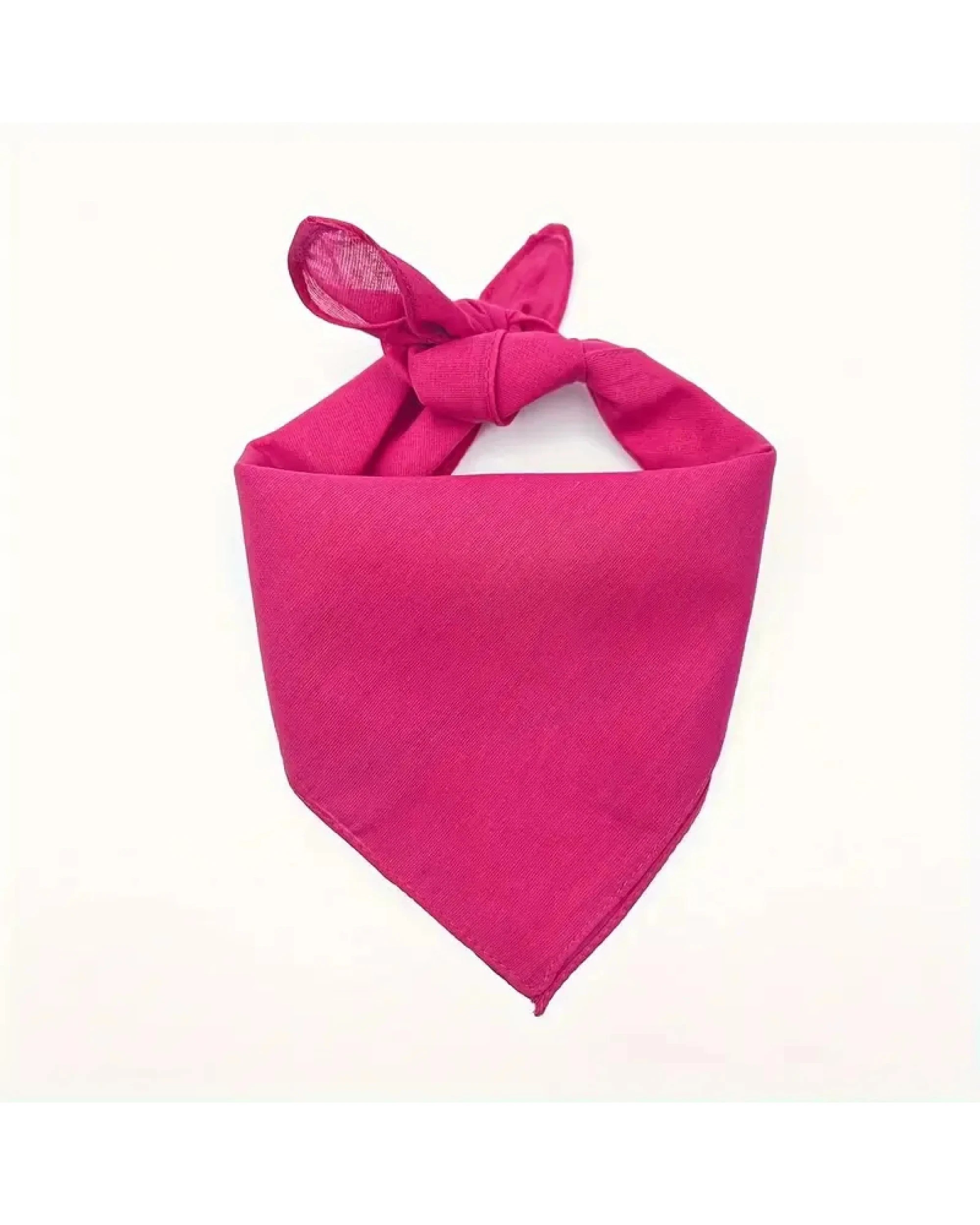 1 BR Costumes BANDANA 100% COTTON Head Wrap Durag Bandanna Summer Biker Scarf Mask Hot Pink, 1 of 1
