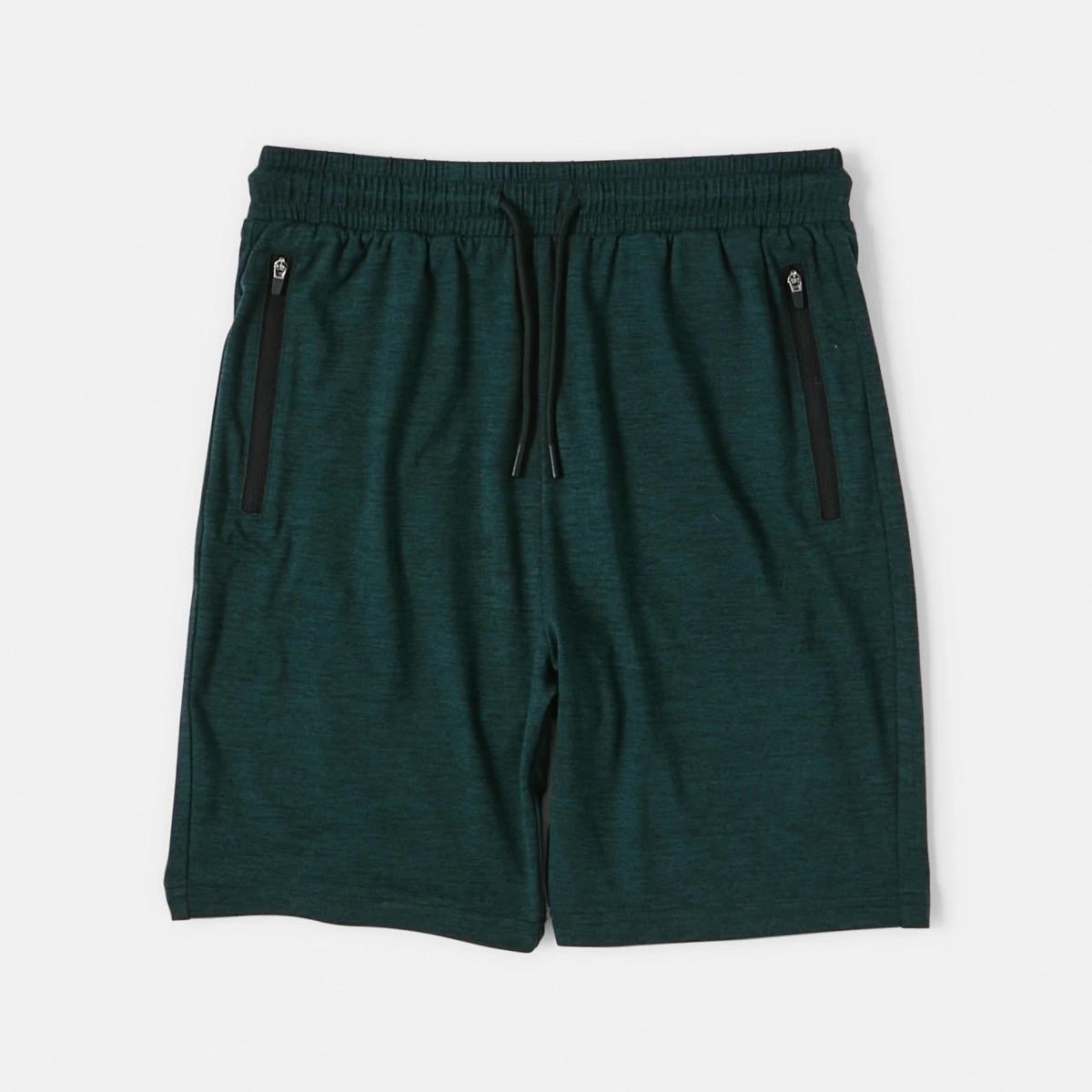 7 Active Kids Knit Shorts Text Green, 7 of 8