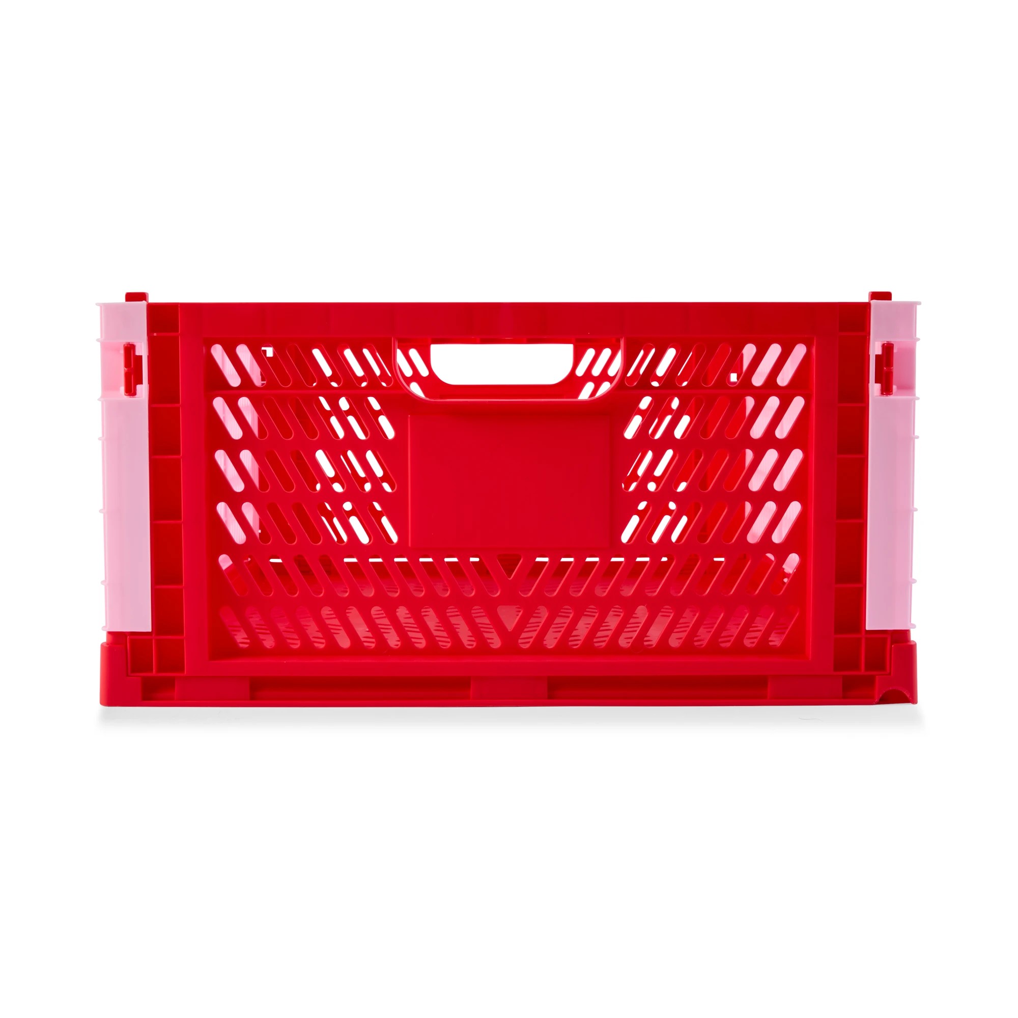 7 30L Collapsible Crate - Large, Red, 7 of 10