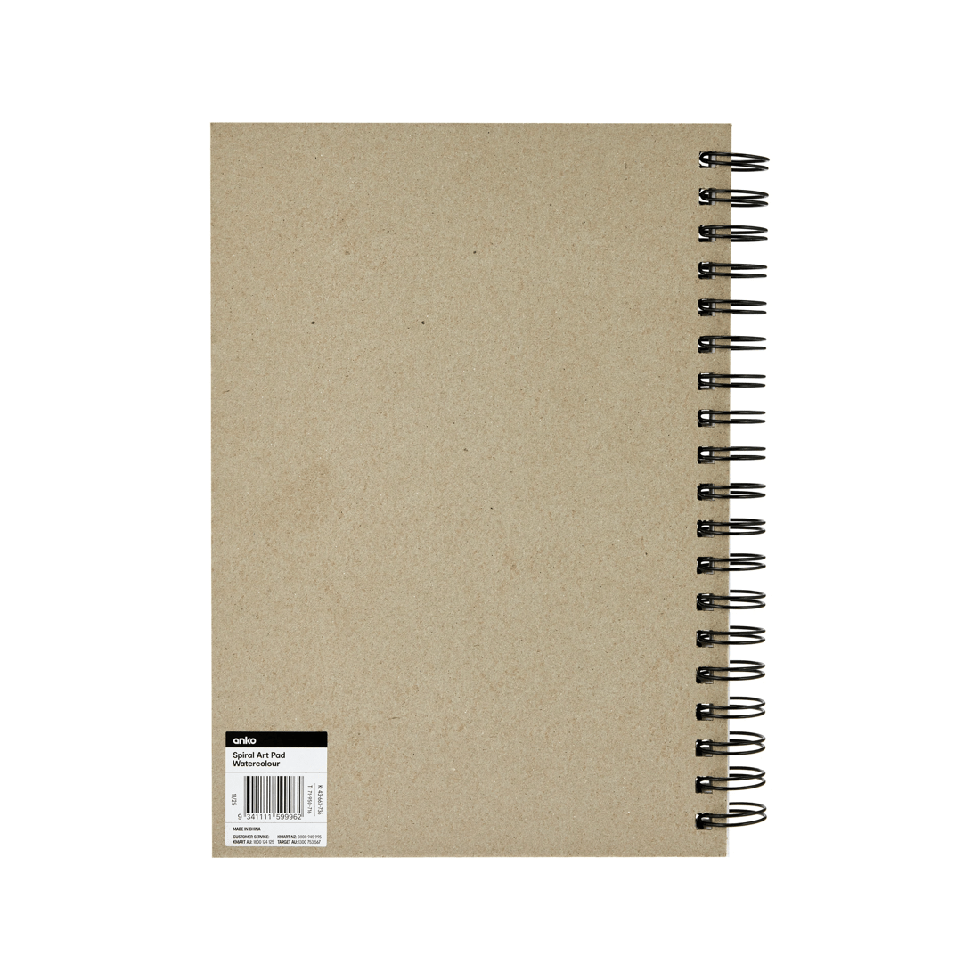 4 30 Sheets 7in. x 10in. Watercolour Spiral Art Pad, 4 of 4