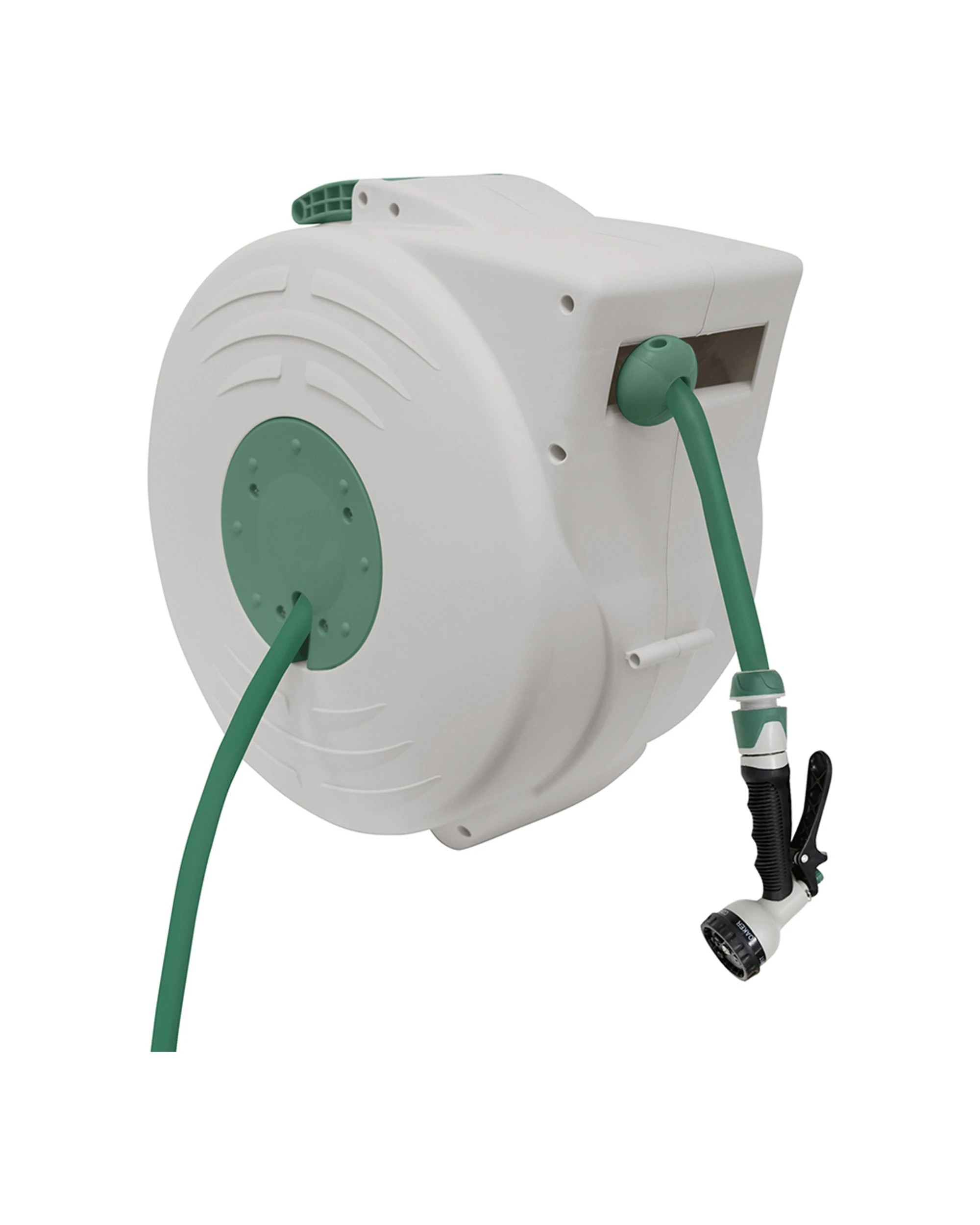 1 Hills 20M Retractable Water Hose Reel UV Resistant Auto Retracting - Multi, 1 of 3