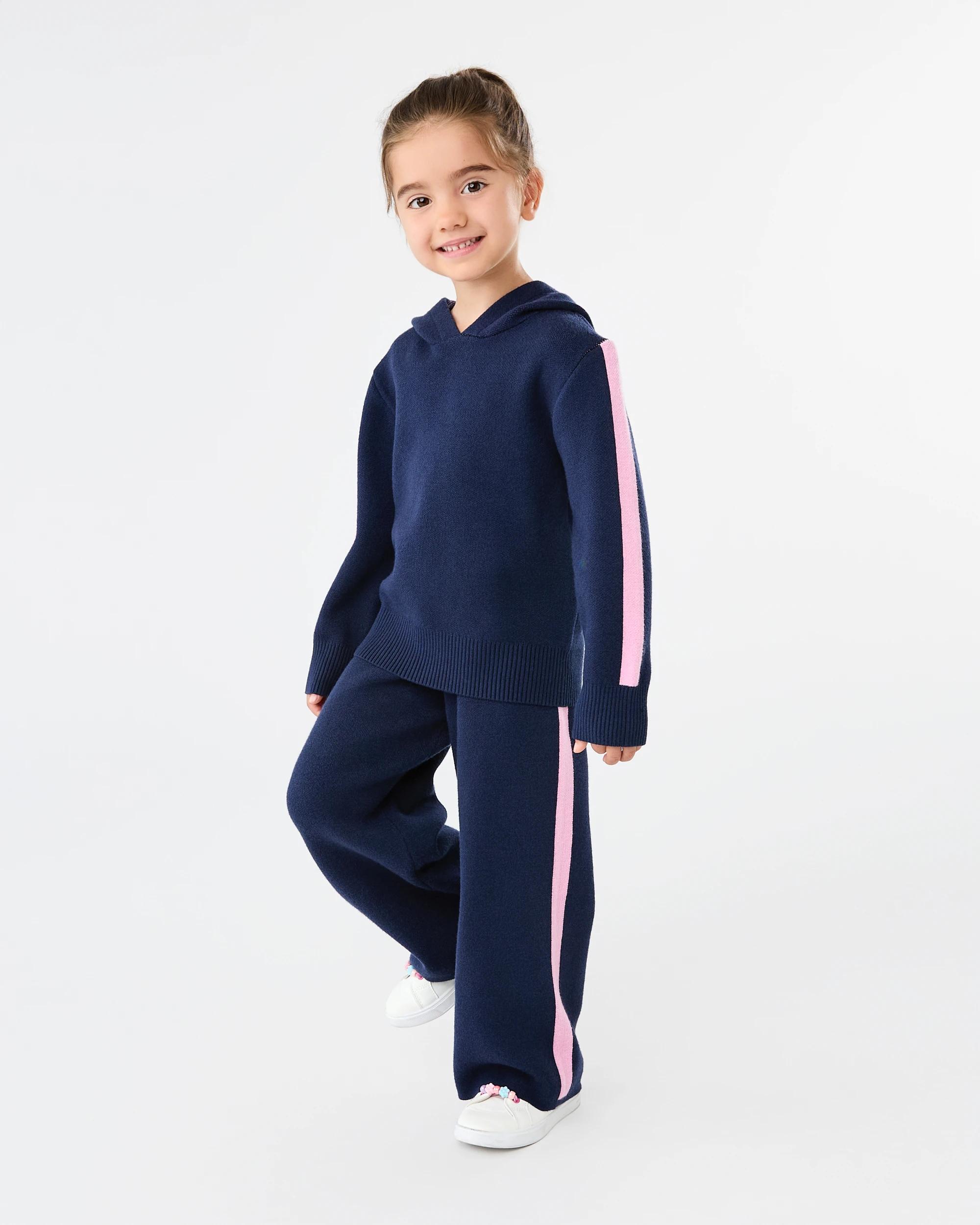 5 Bonded Knit Pants Dress Navy, 5 of 6