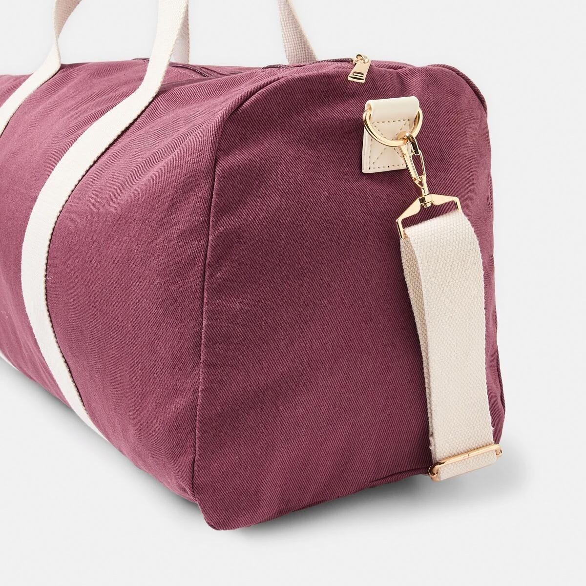 3 Canvas Weekender Bag Varsity, 3 of 5