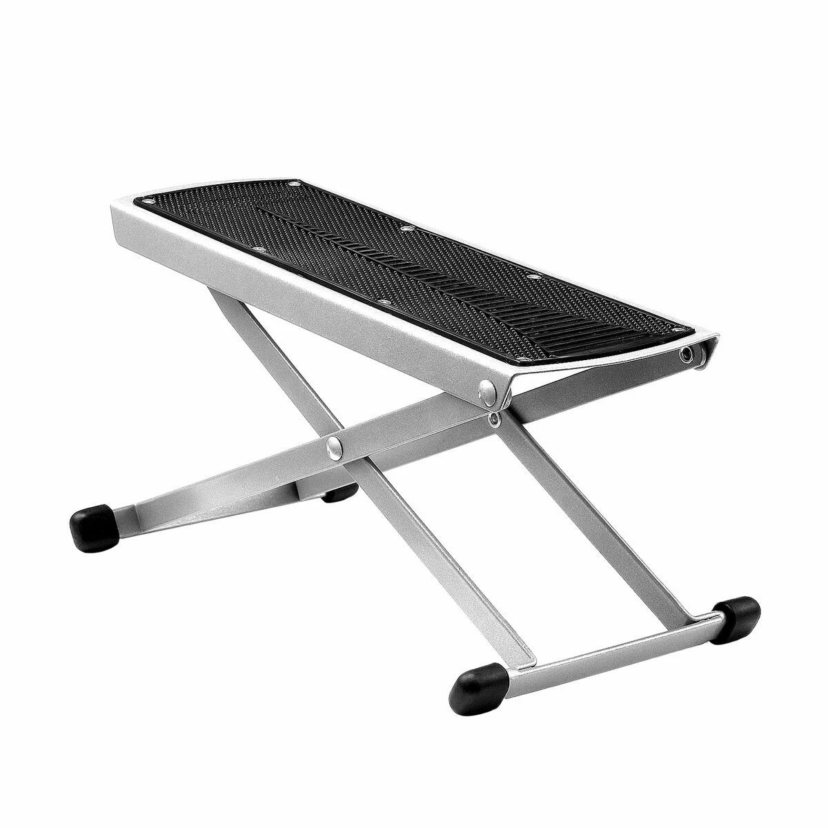 2 AUSWAY Pedicure Foot Rest Stool Adjustable Ergonomic Folding Footrest Footstool Stand Portable Nonslip Foldable Holder, 2 of 3