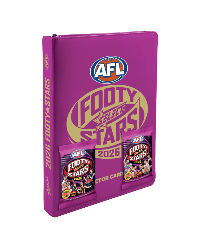 Official Select 2026 AFL Footy Stars Collector Card Vinyl A