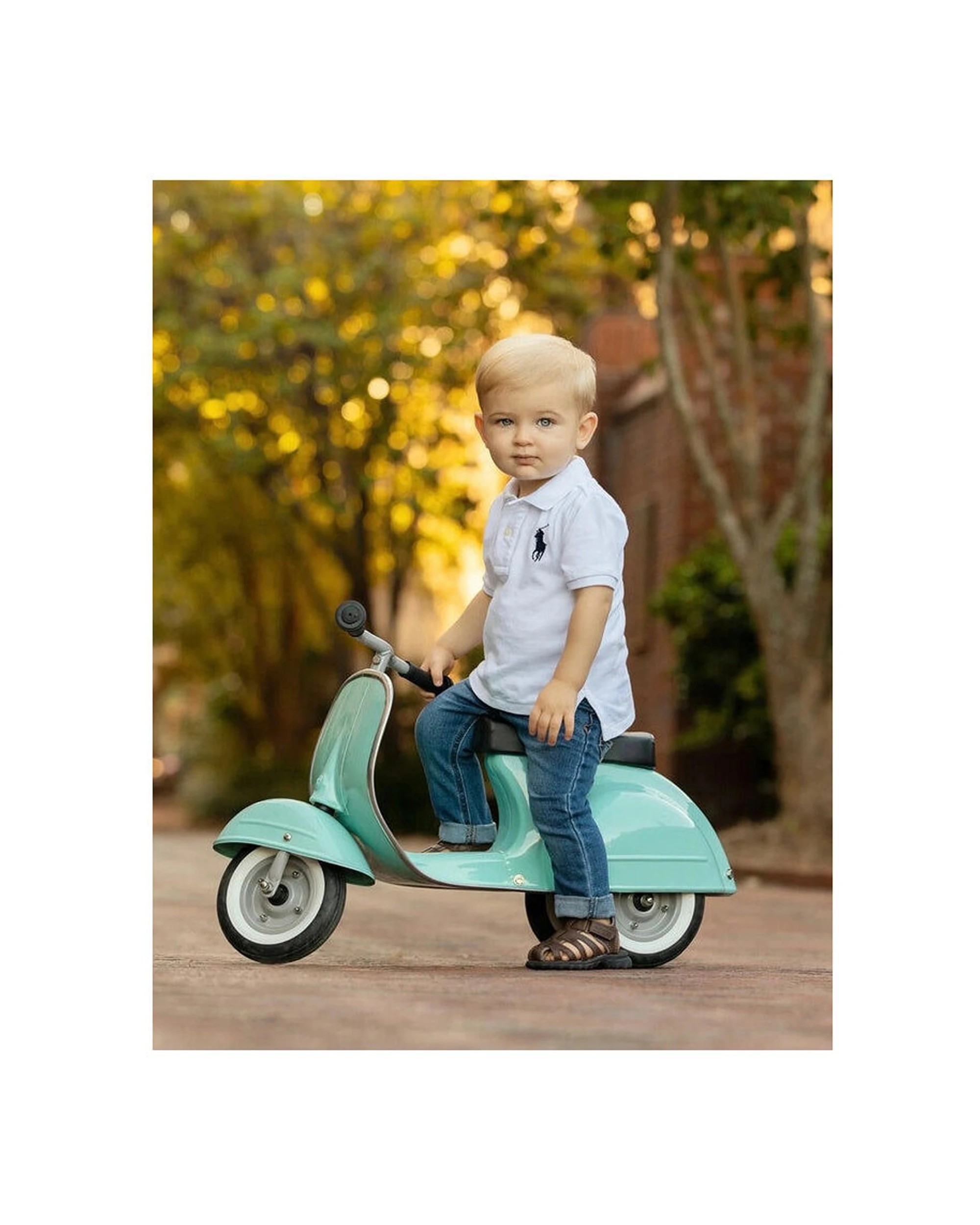 3 Ambosstoys Primo Ride-On Toy Kids Scooter Three Wheel Self-Propelled Metal Frame
 - plain, 3 of 6