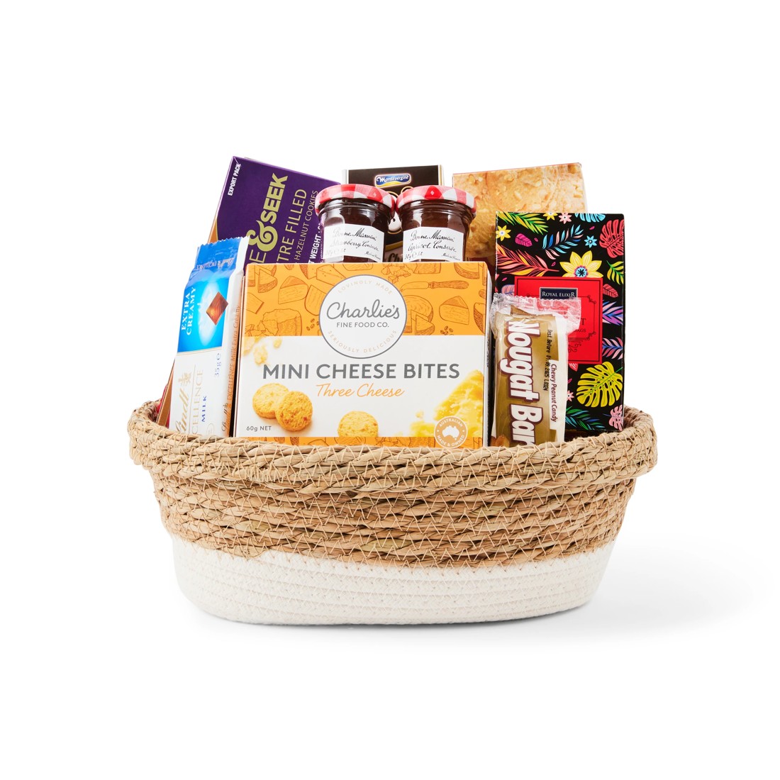 2 Medium Woven Basket Hamper, 2 of 6