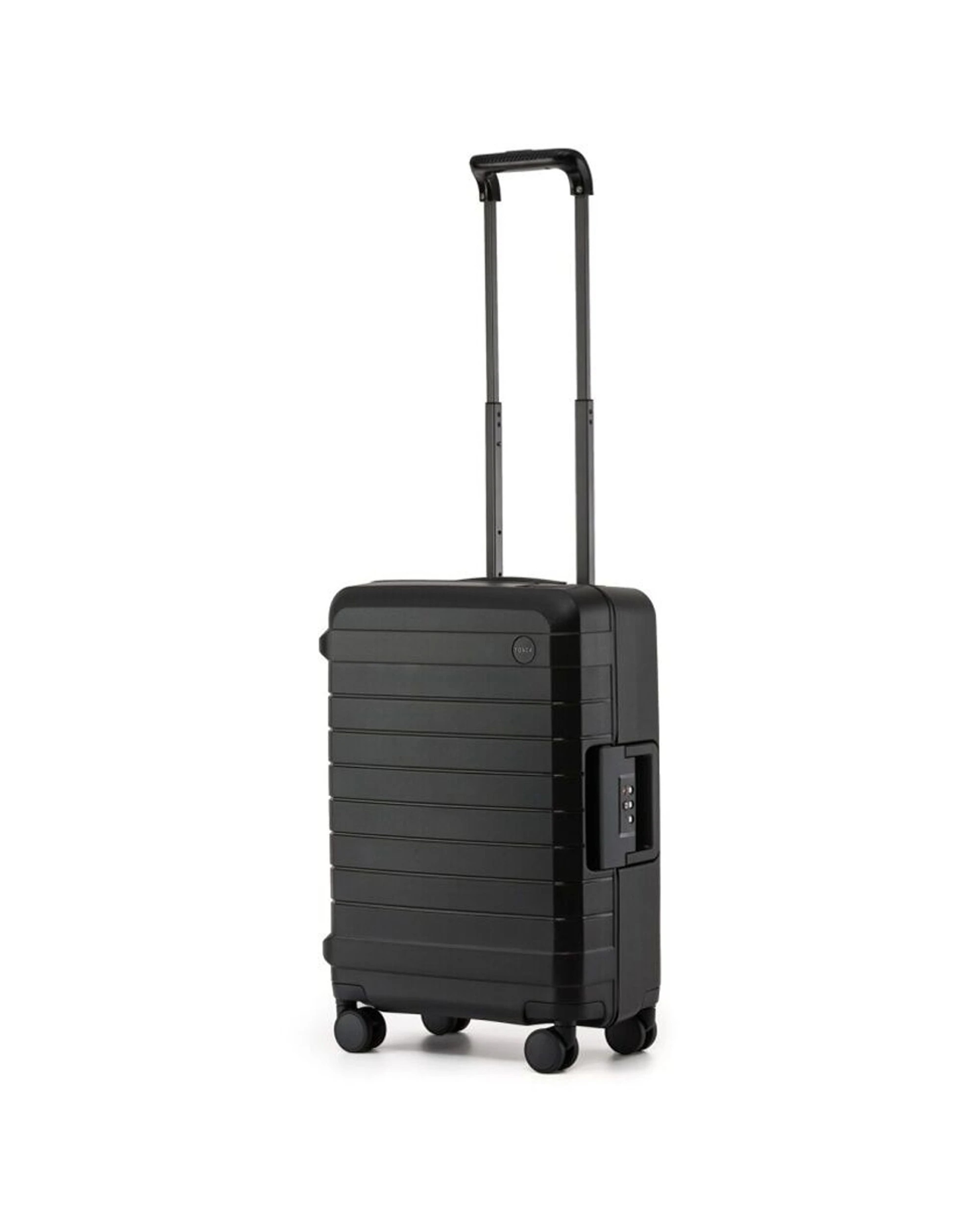 1 Tosca Vault Hard Shell Travel Onboard/Carry-On Luggage With Lock - Black, 1 of 3