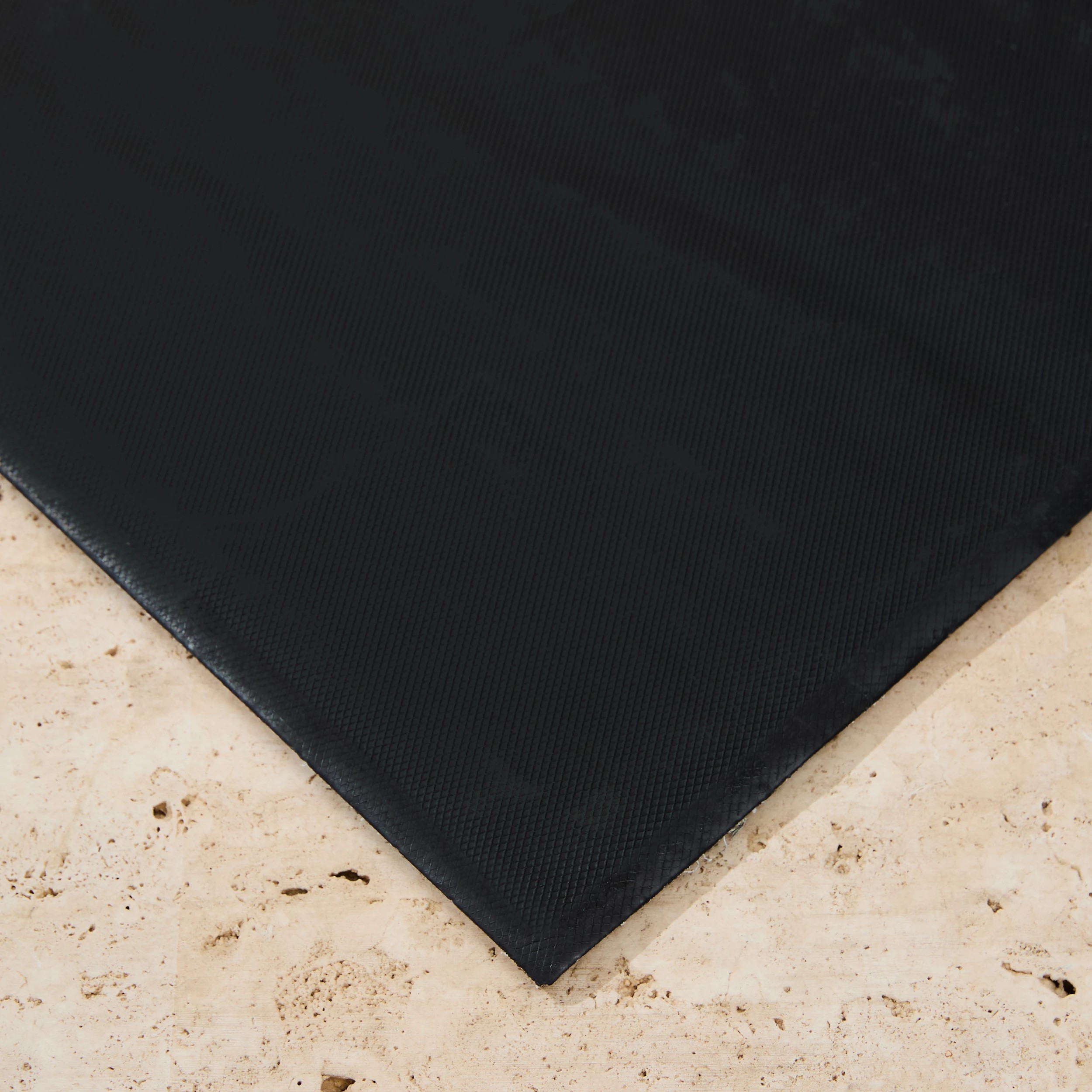 4 Dirt Grip Mat - Sage and White Check - 80cm x 50cm, 4 of 5