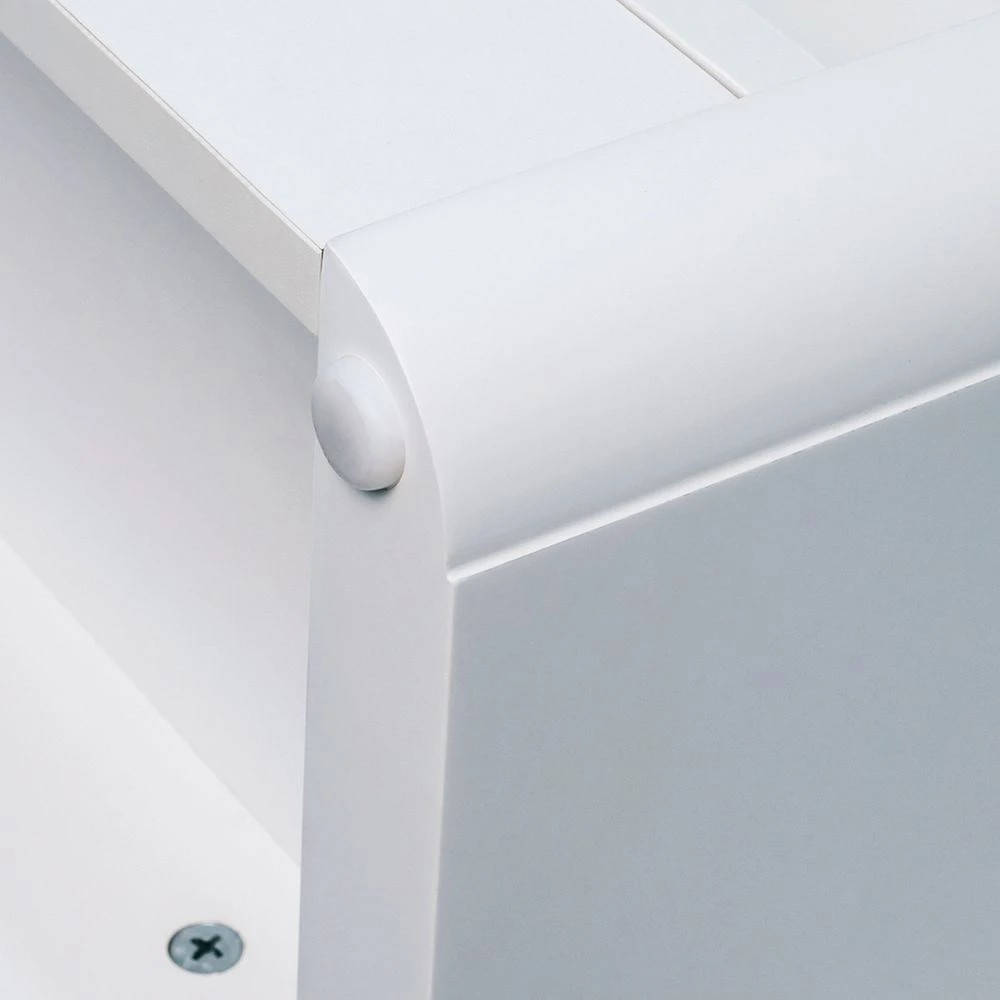 9 Marstand Bookcase 1500mm Oak and White Shelves Home Office Storage, 9 of 10