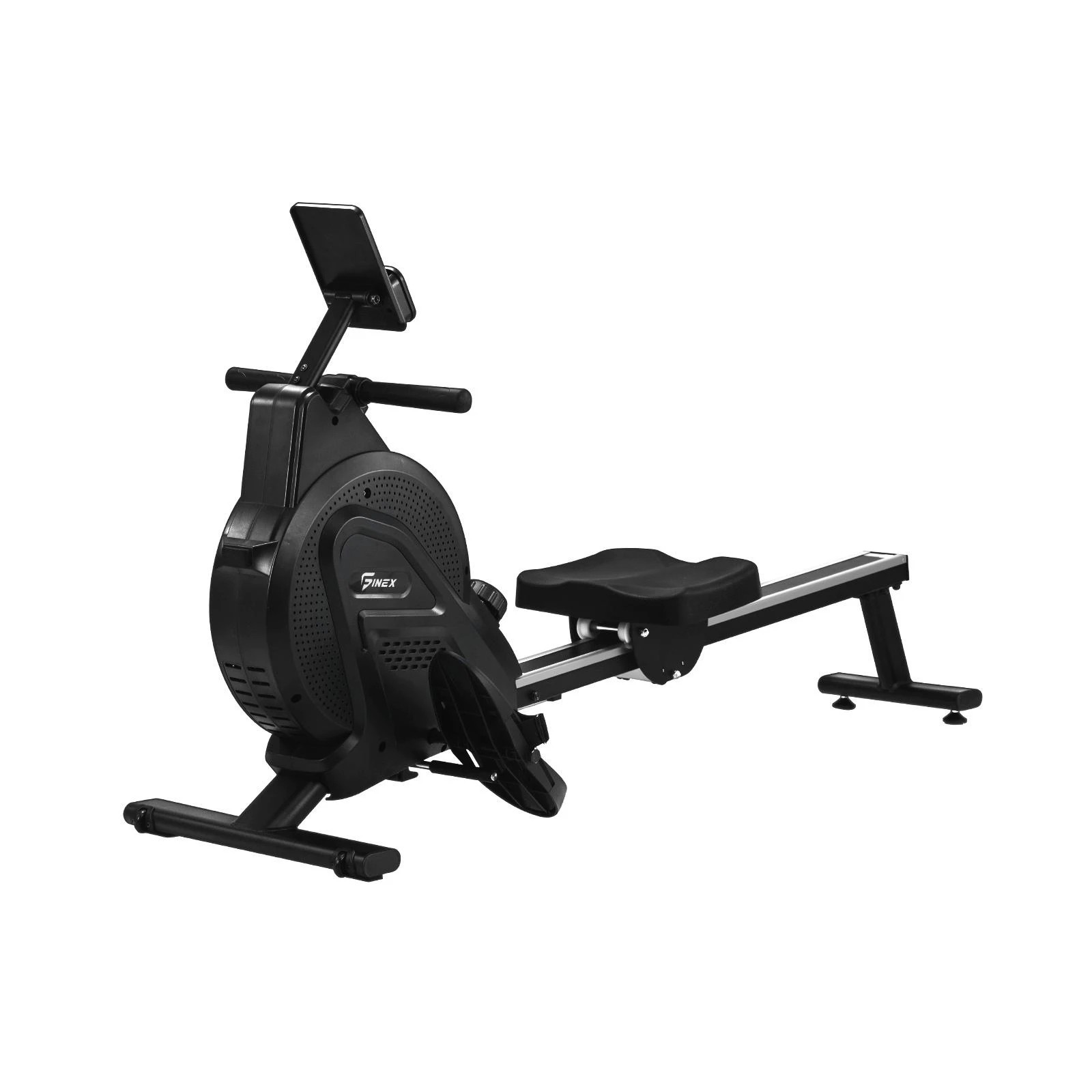 1 Finex Rowing Machine - Black, 1 of 10