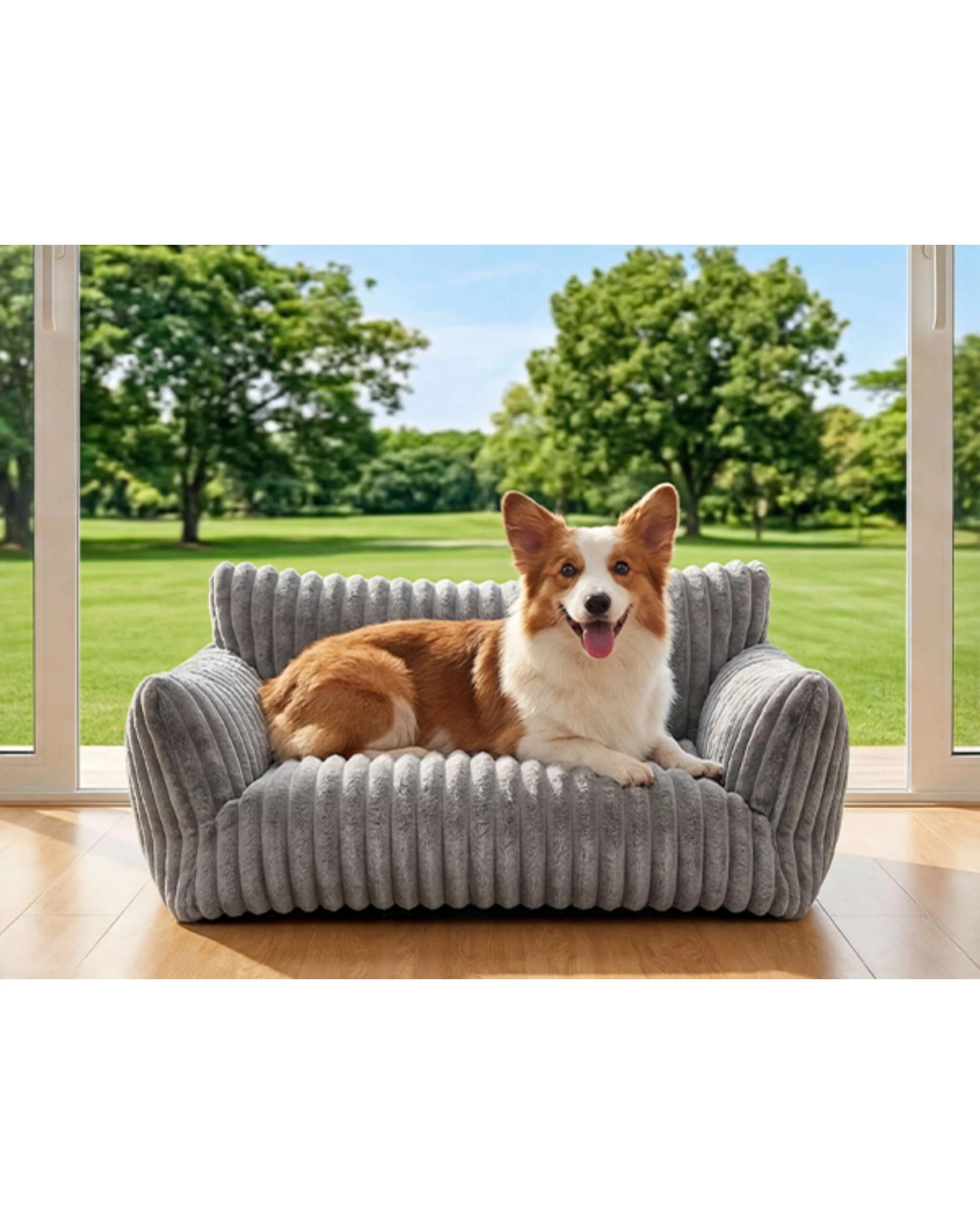 6 Advwin Dog Cat Sofa Bed Pet Sofa Couch, 6 of 8