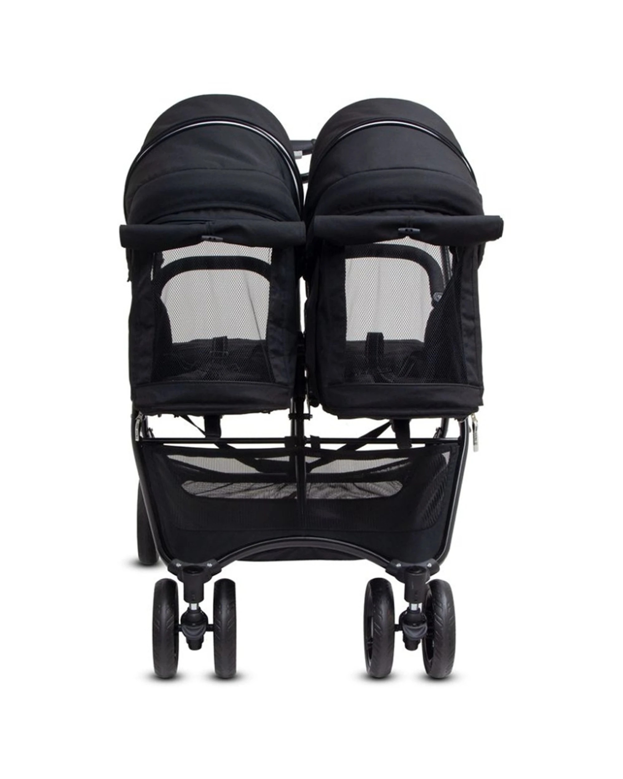 3 ValcoBaby Snap Ultra Duo Lightweight Double Stroller Side By Side 2 Seats - Black, 3 of 8