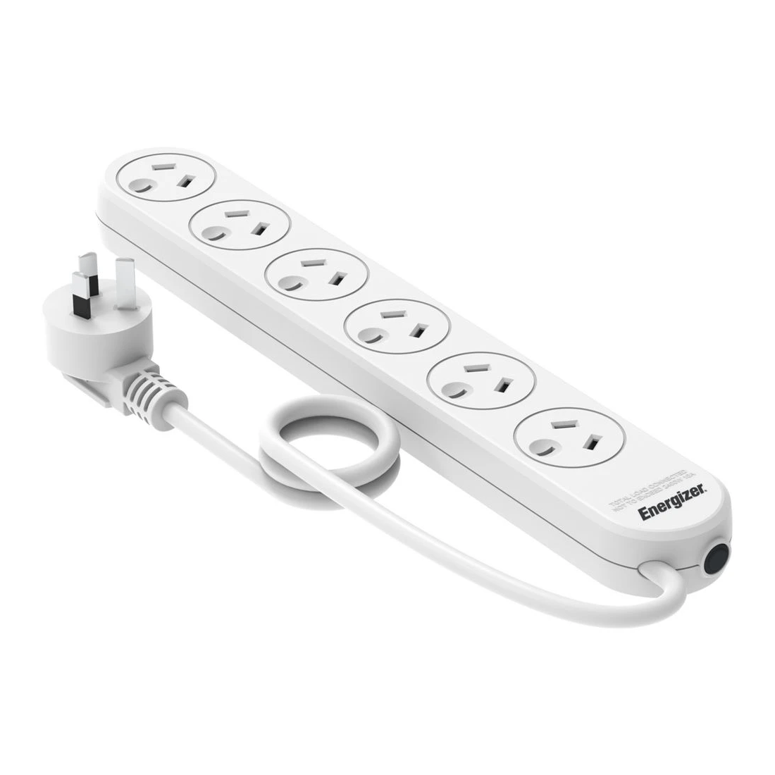 3 Energizer 6 Outlet Surge Protected Switched Powerboard, 3 of 6