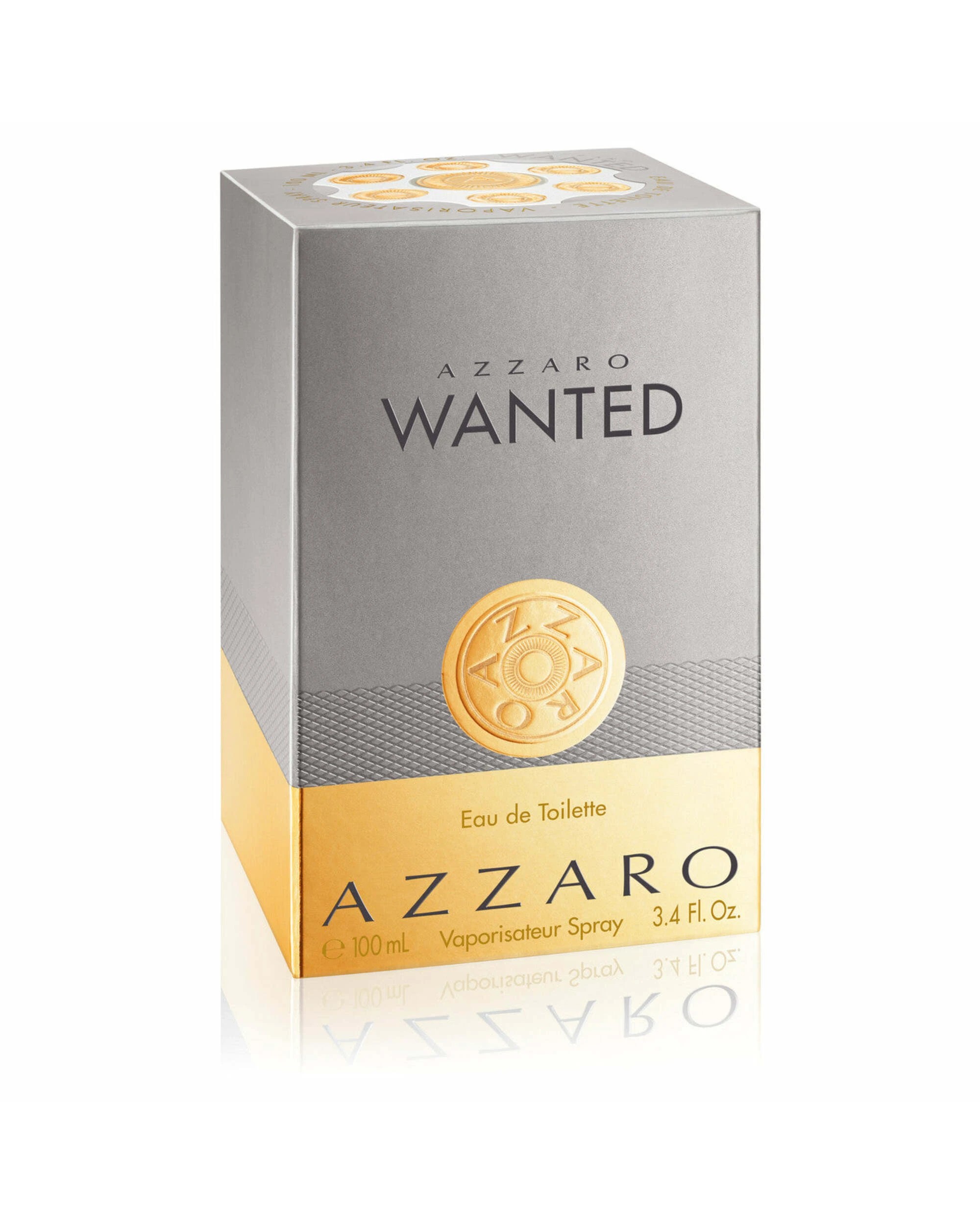 2 Azzaro Wanted Man Eau De Toilette Spray 100ml, 2 of 3