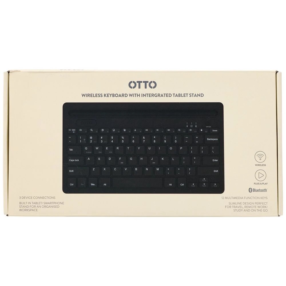 5 Otto On The Go Wireless Keyboard Black, 5 of 6