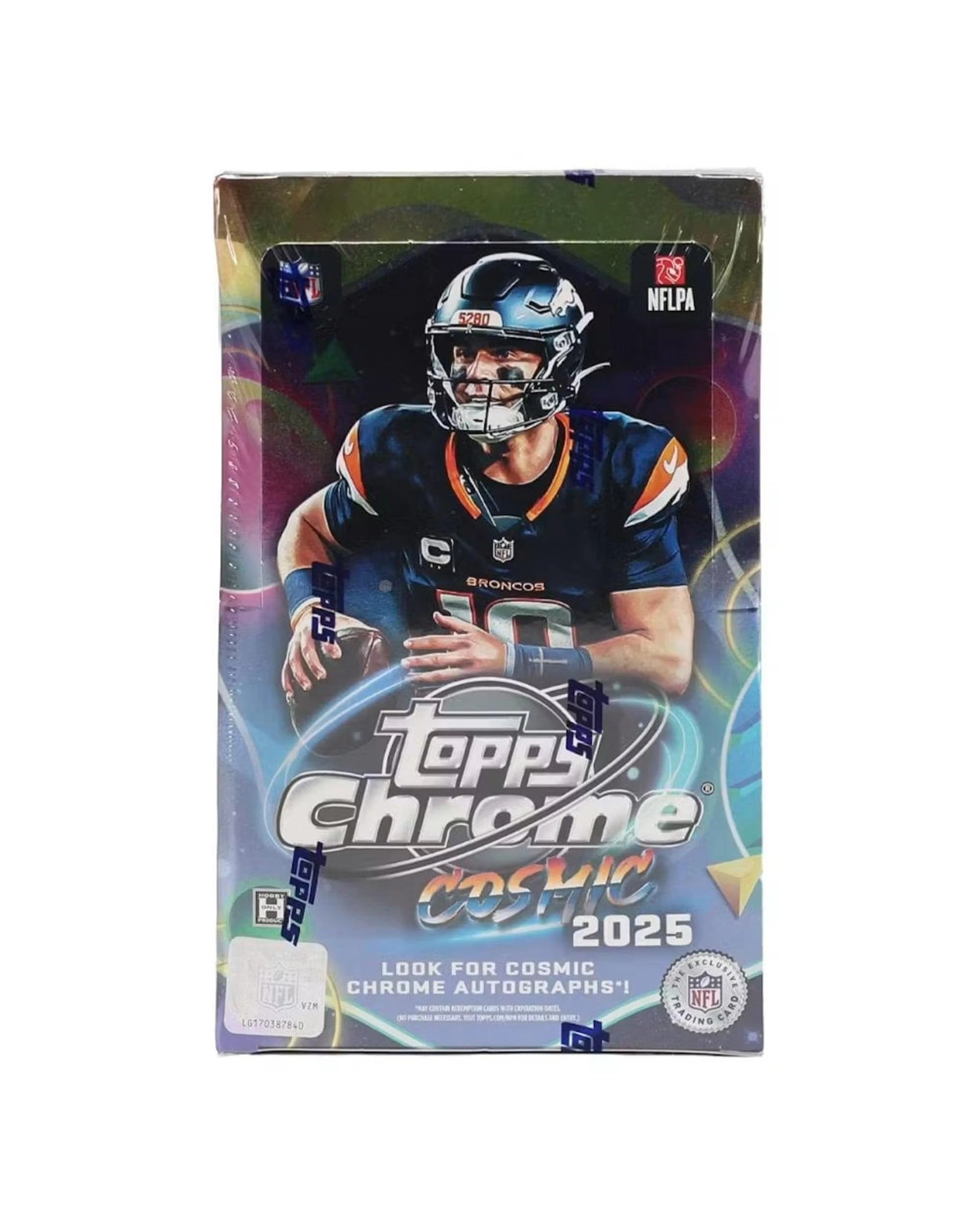 1 Topps 2025 NFL Cosmic Chrome Football Hobby Box, 1 of 7
