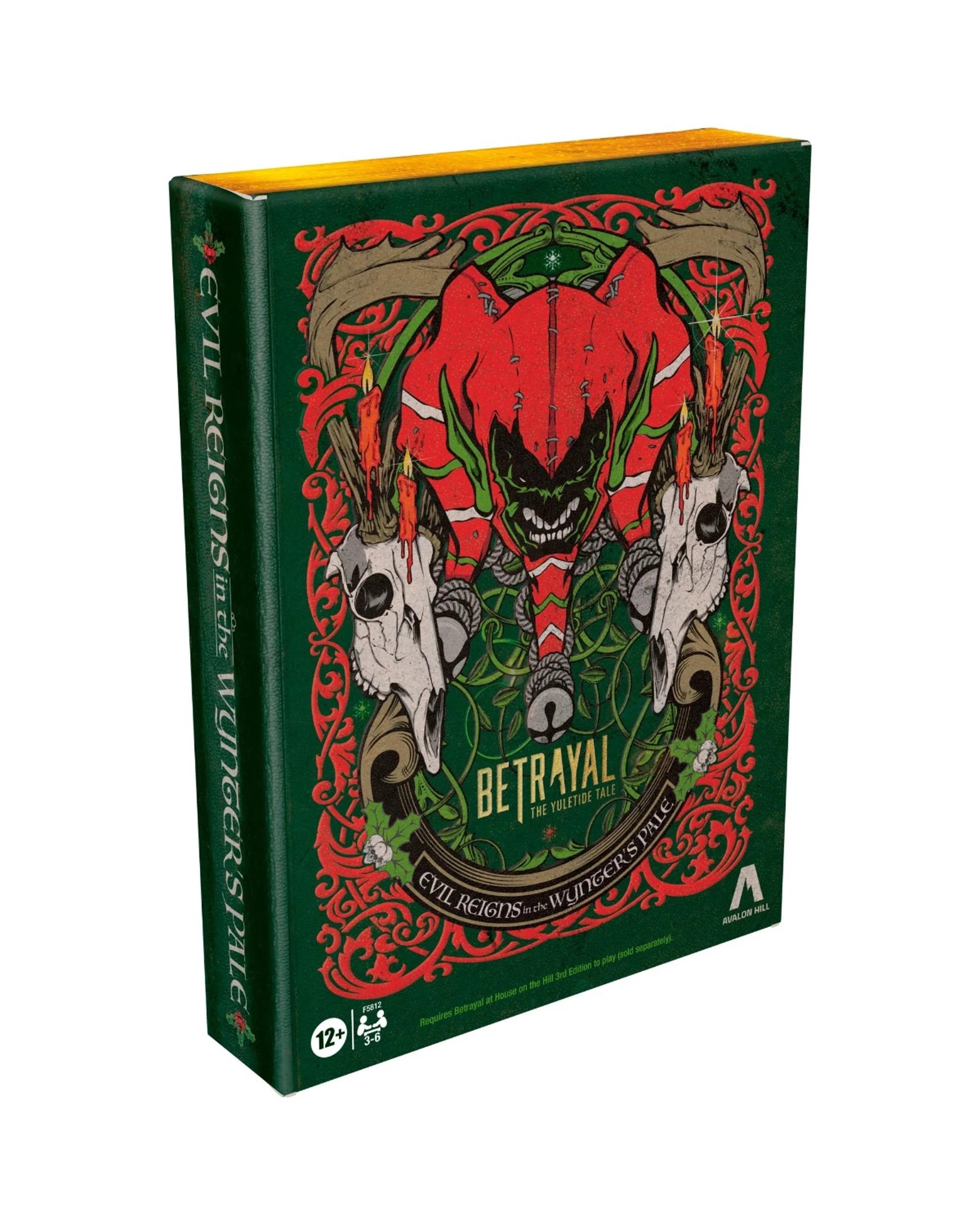 1 Betrayal: The Yuletide Tale Evil Reigns in the Wynters Pale Expansion Board Game, 1 of 4