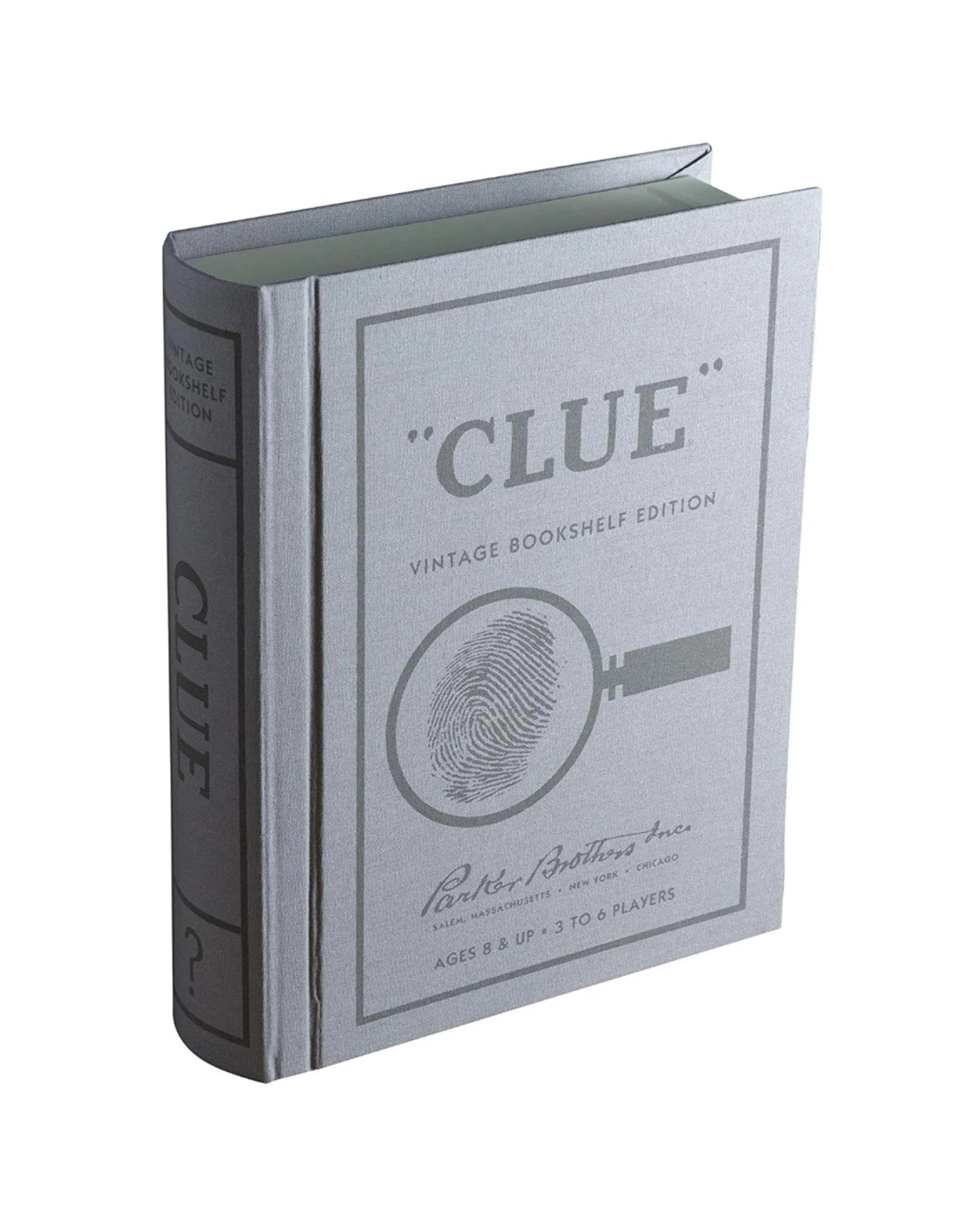 1 Clue Vintage Bookshelf Edition Board Game, 1 of 2