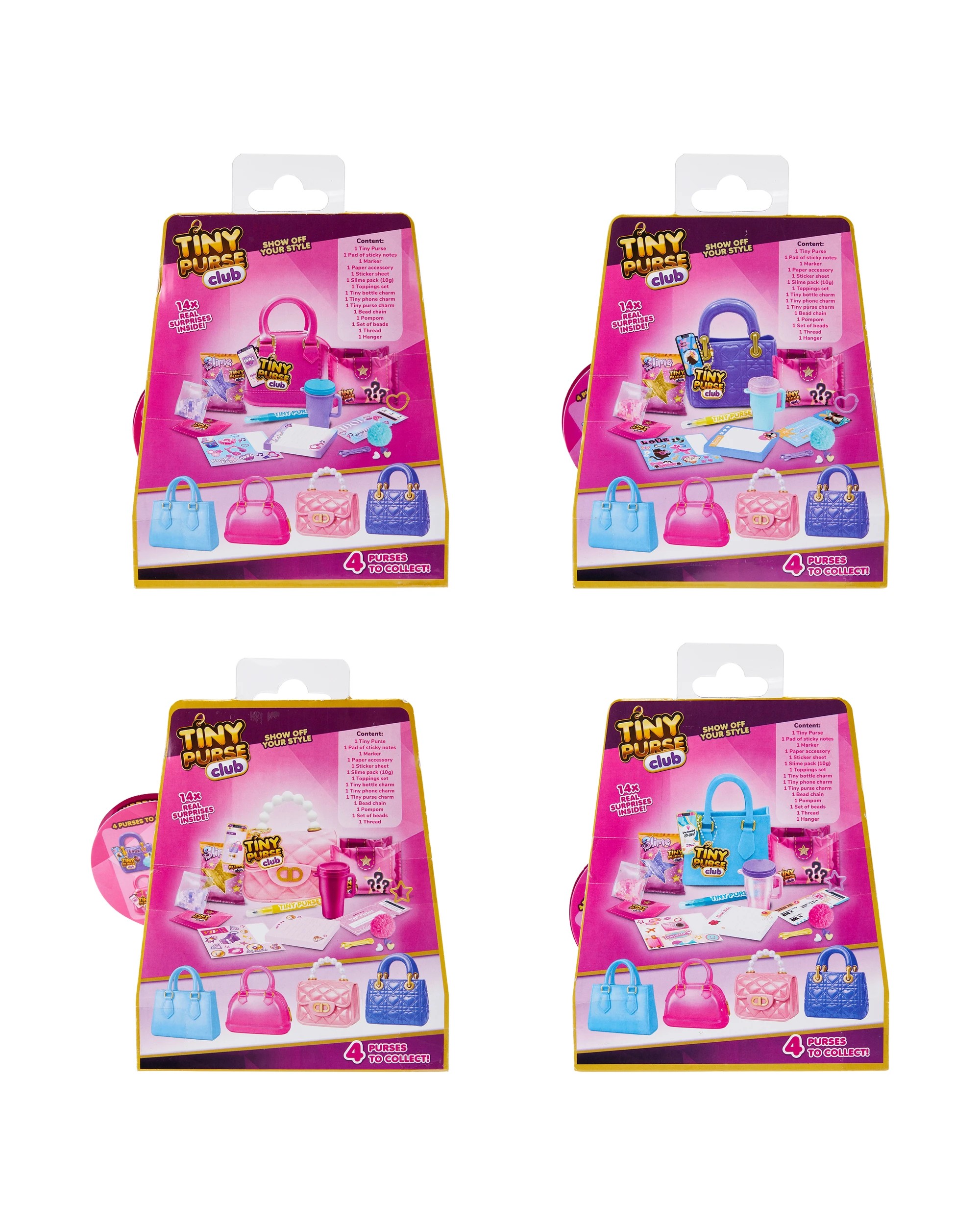 3 Tiny Purse Club - Assorted, 3 of 3