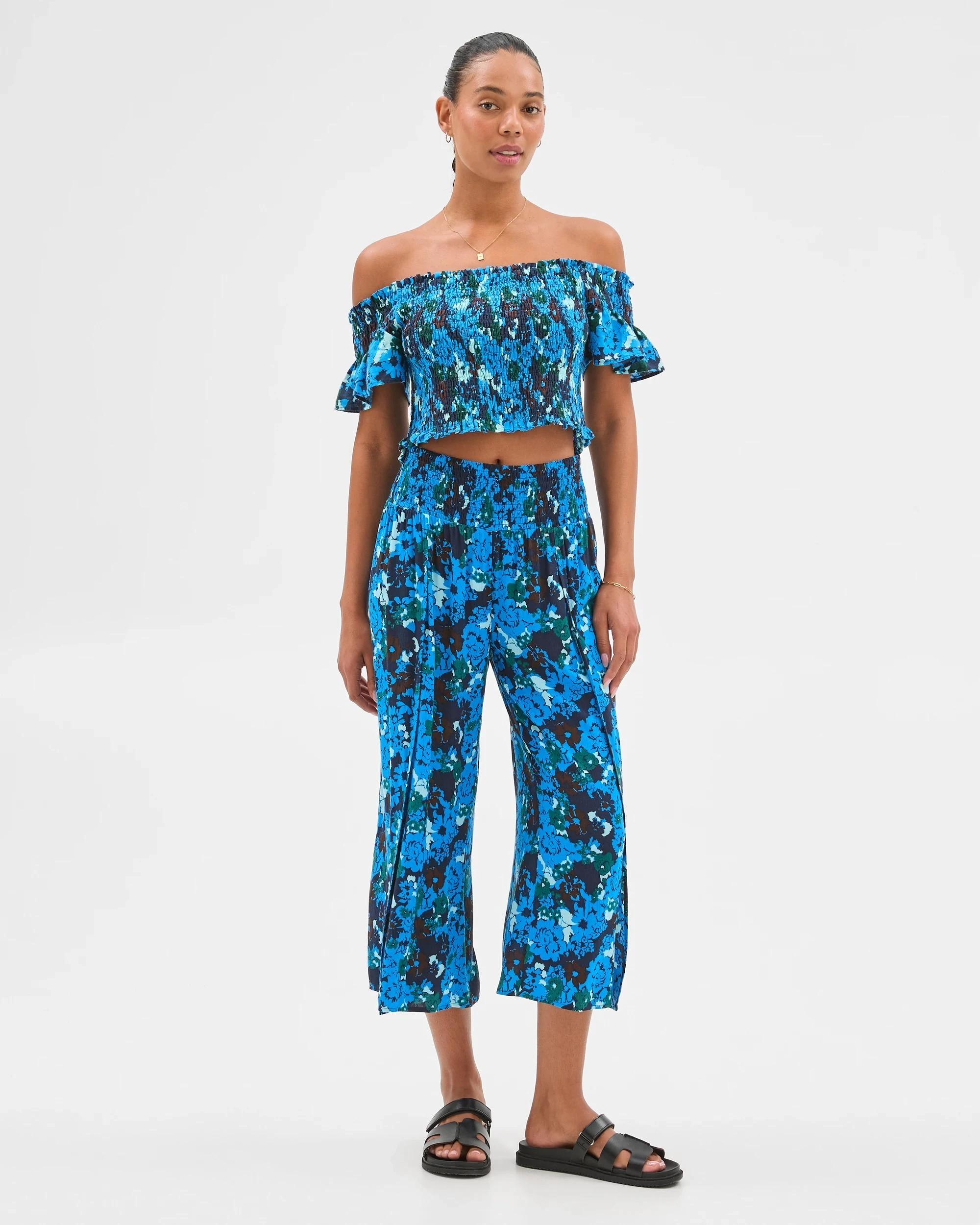 1 Target Resort Split Pants STENCIL PRINT, 1 of 5