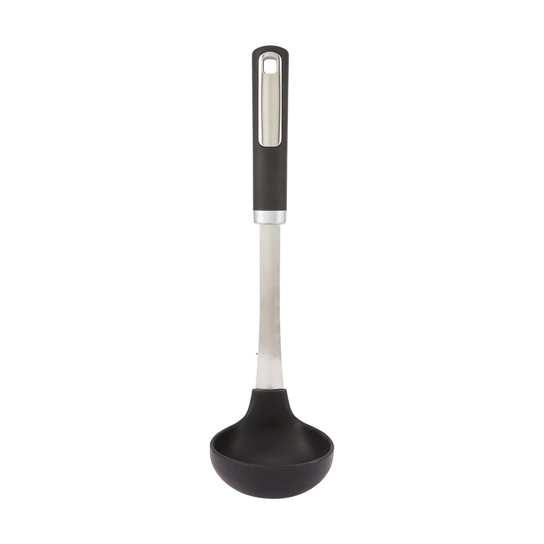 1 Silicone and Stainless Steel Ladle with Soft Touch Handle, 1 of 5