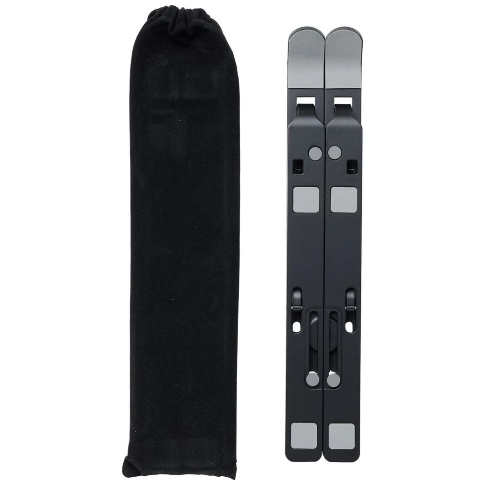 4 Otto On The Go Foldable Laptop Stand Black, 4 of 6