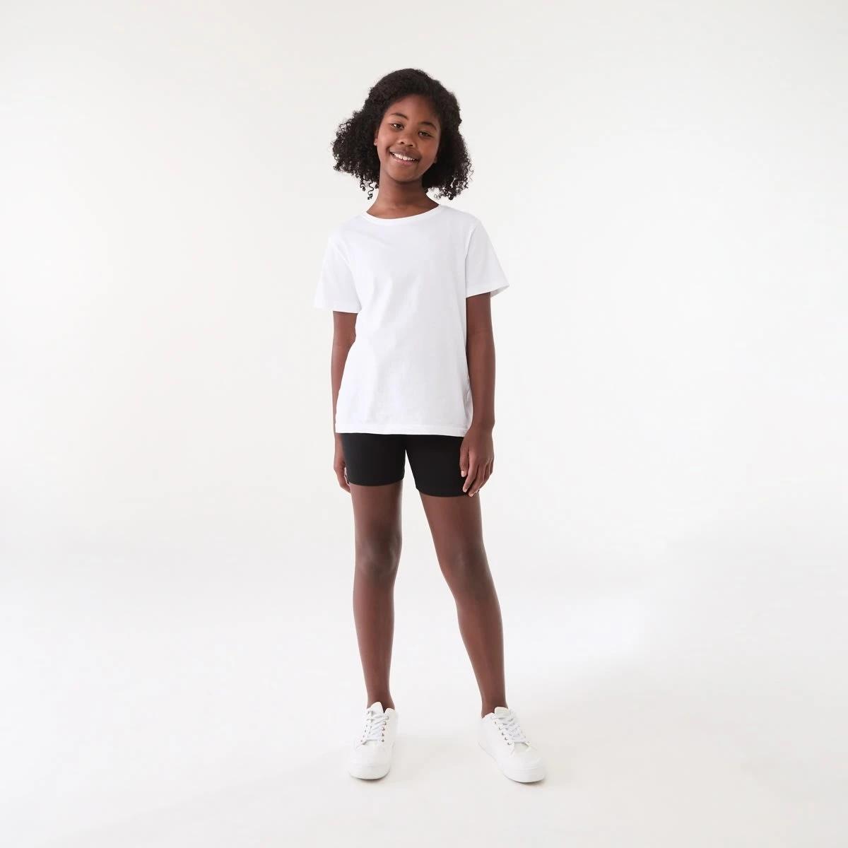 4 Roll Waist Bike Shorts BLACK, 4 of 5