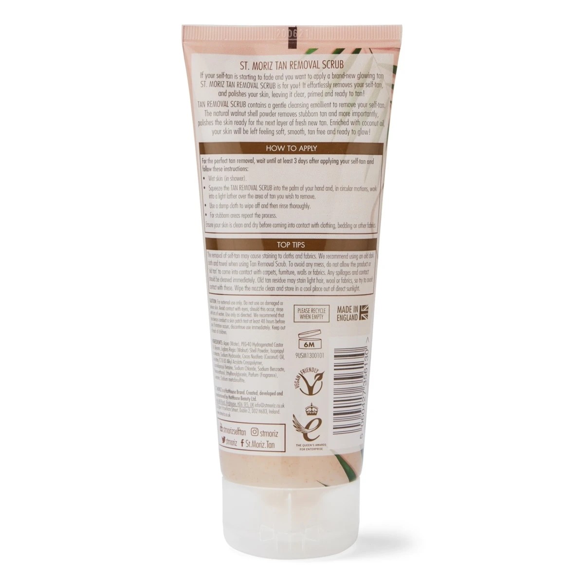 2 St. Moriz Prep and Prime Tan Removal Scrub 200ml - Coconut Oil, 2 of 4