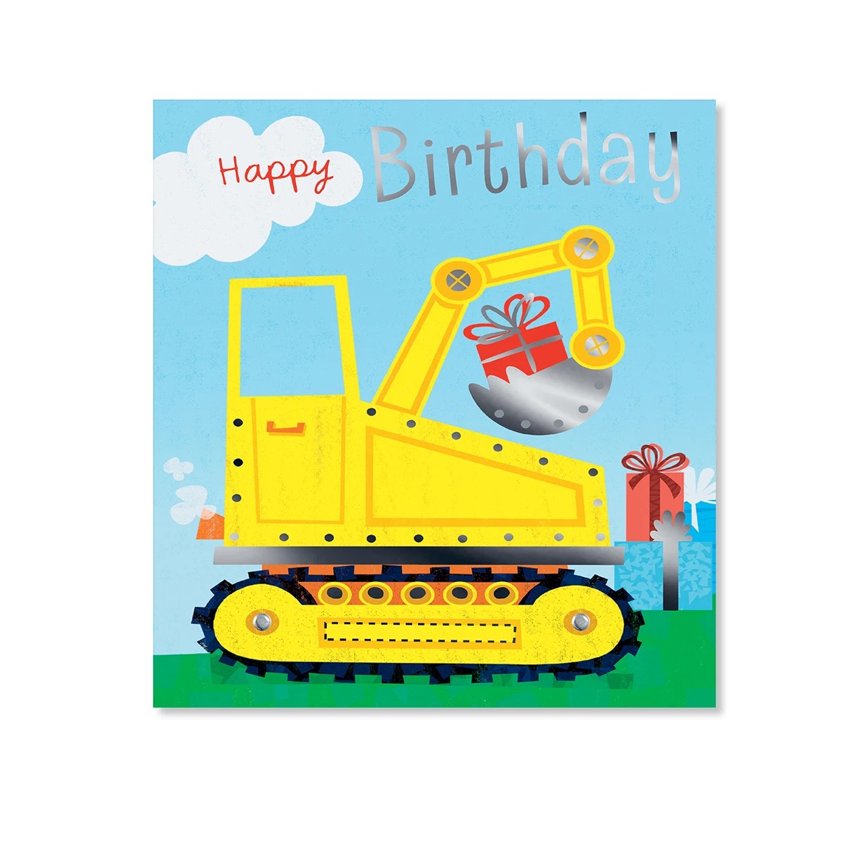 3 Hallmark Birthday Card - Digger, 3 of 3