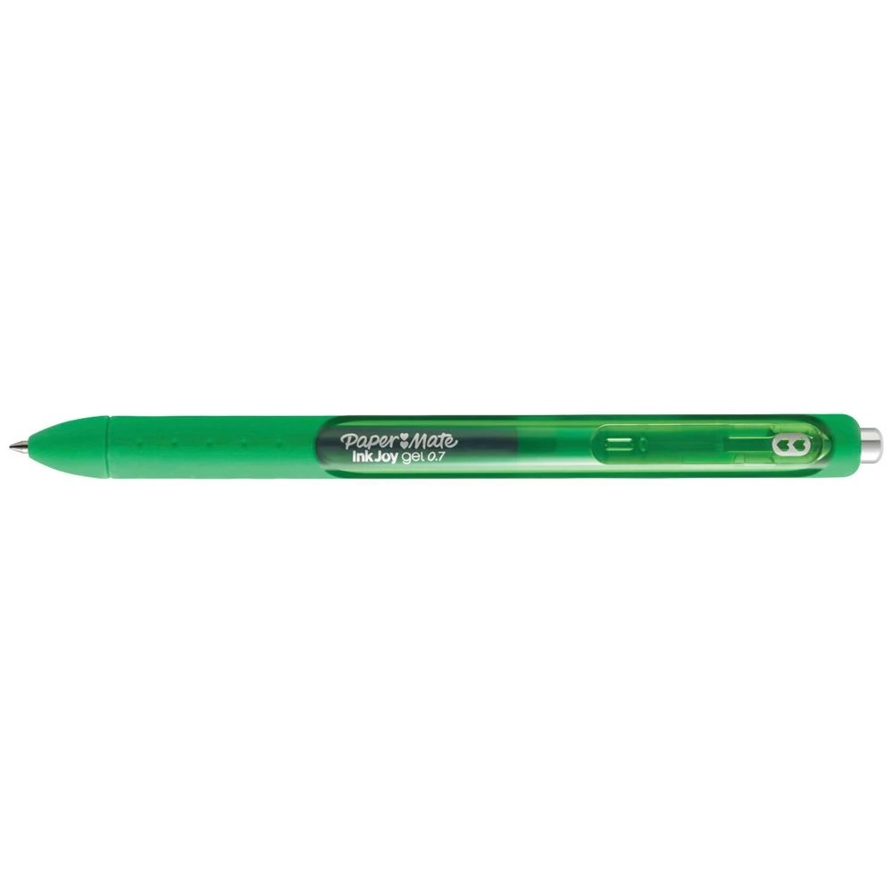1 Paper Mate Inkjoy Gel Pen 0.7mm Green, 1 of 1