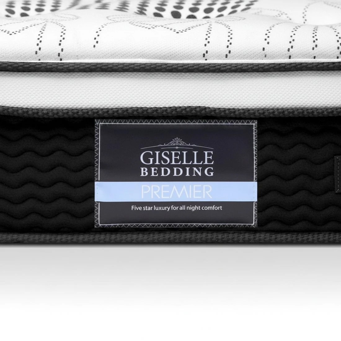 8 Giselle Bedding 32cm Mattress Euro Top King Single - King Single Bed - Multi, 8 of 10