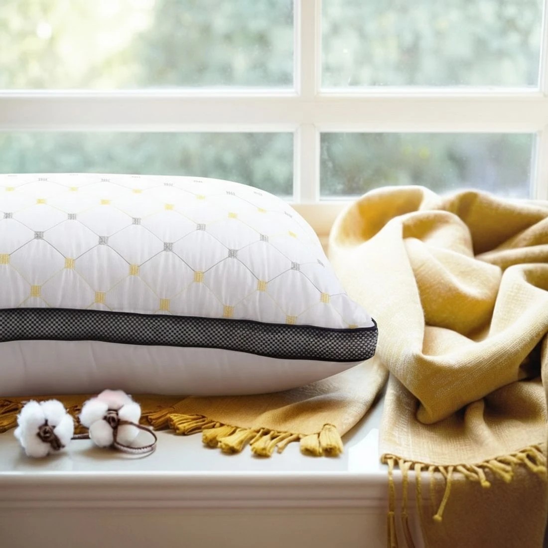 5 Giselle 2pcs Pillows Microfibre - Multi, 5 of 6