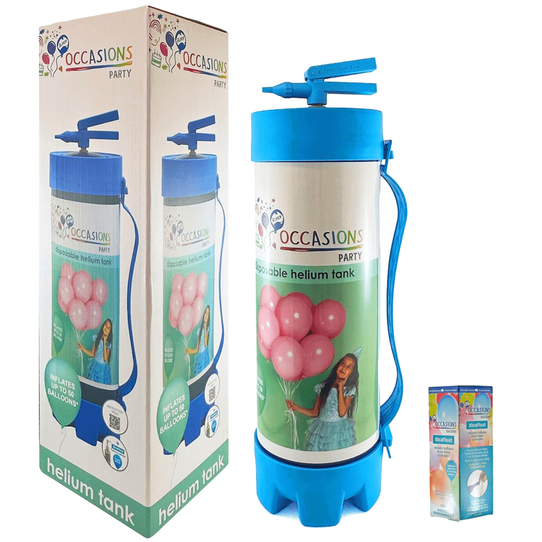 1 Alpen Occasions Helium Balloon Tank Kit - Large, 1 of 5