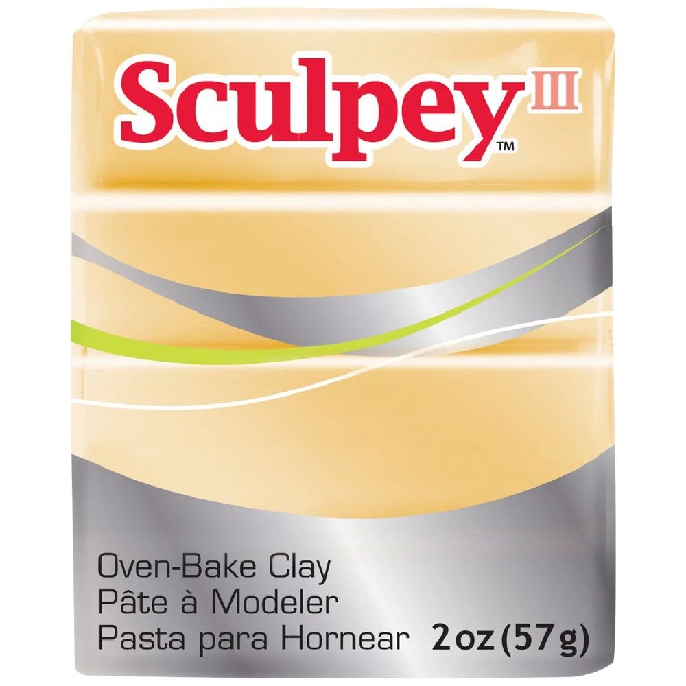 1 Sculpey III Modelling Clay Jewellery Gold 57g, 1 of 3
