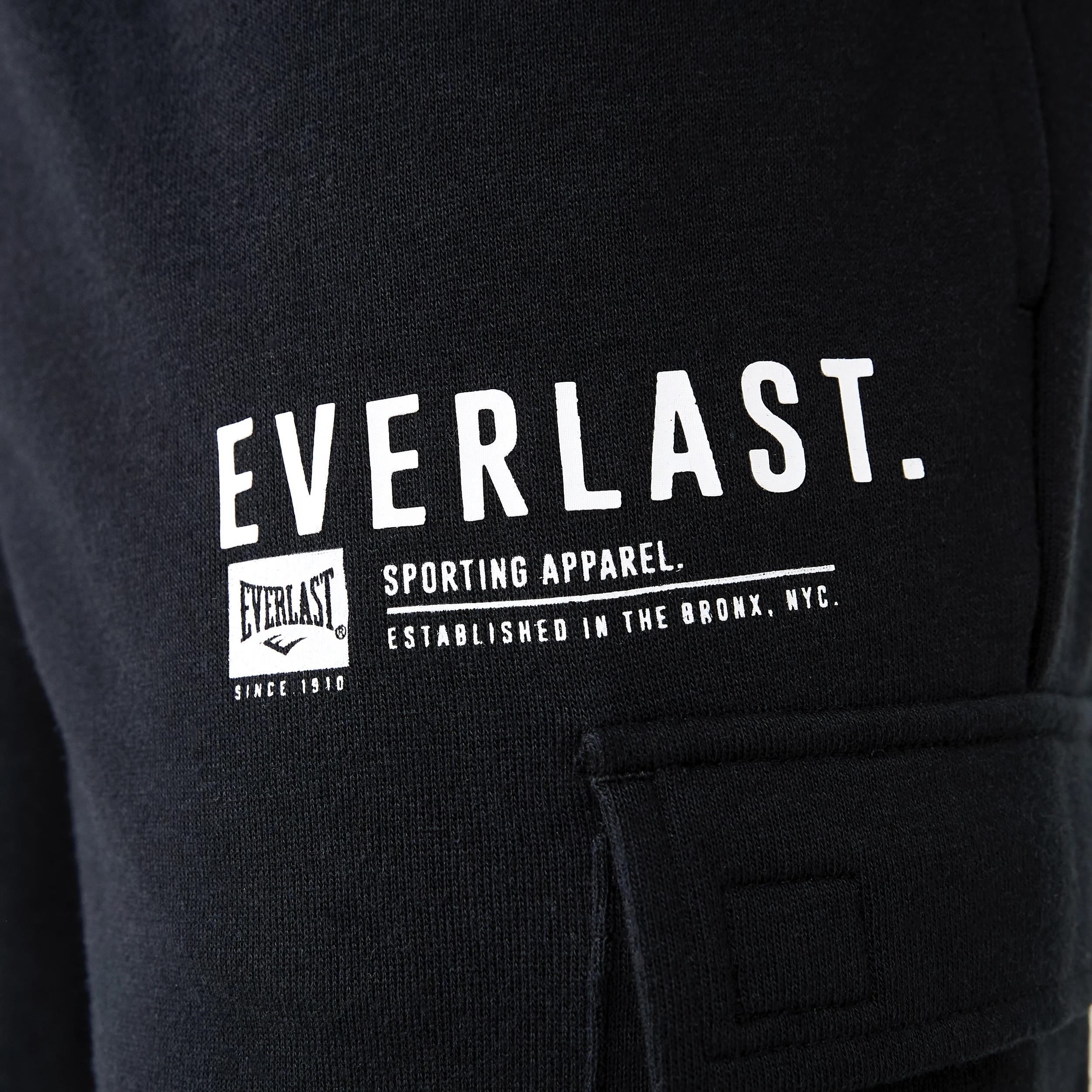 6 Everlast Mens Street Shorts Black, 6 of 9