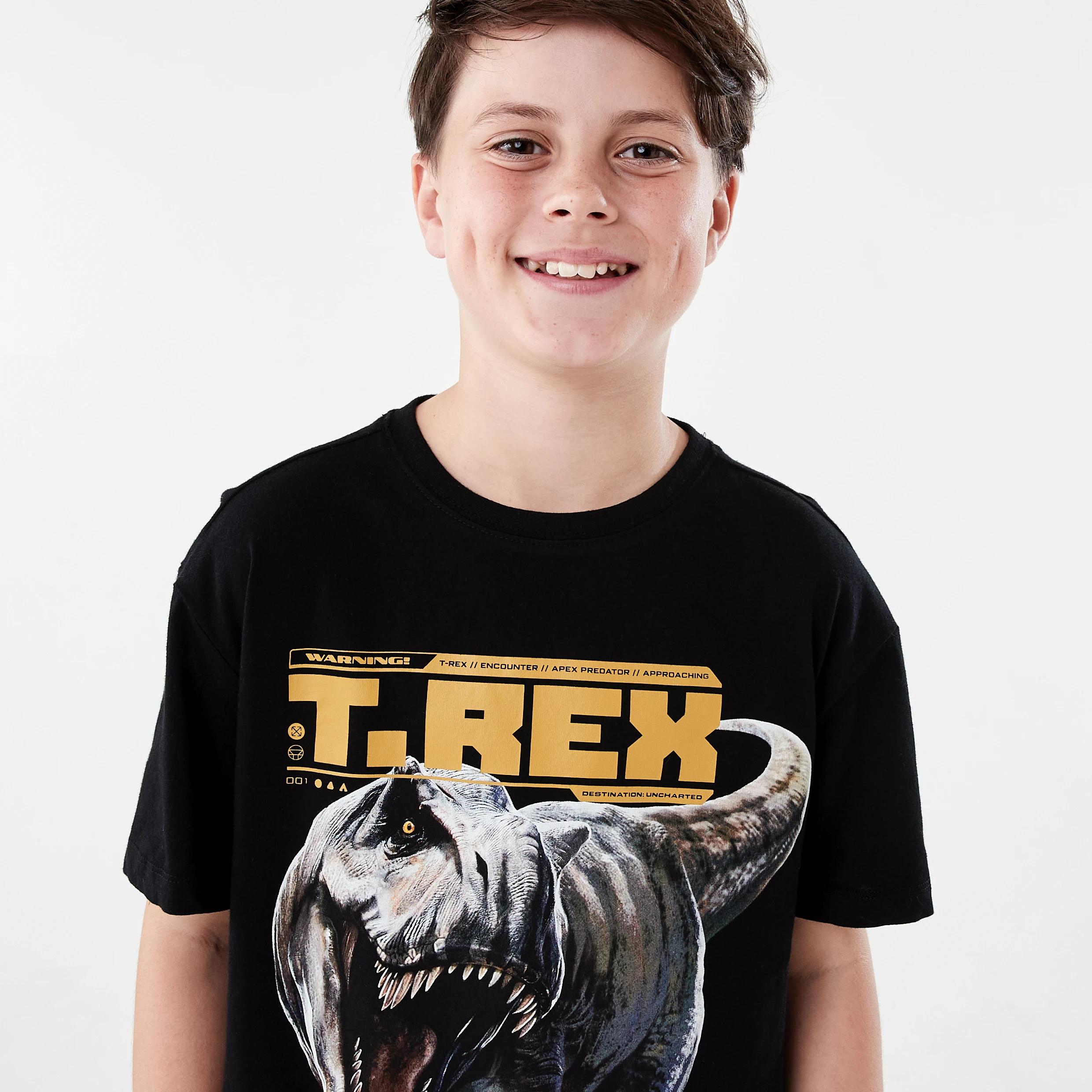 3 Jurassic World License T-shirt JURASSIC DESIGN, 3 of 6