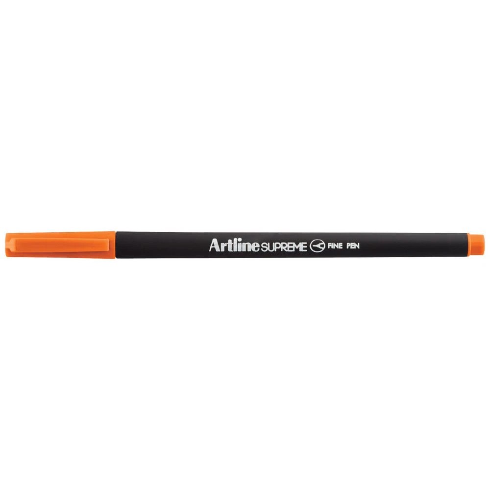 1 Artline Supreme Fineliner Pen Orange, 1 of 1