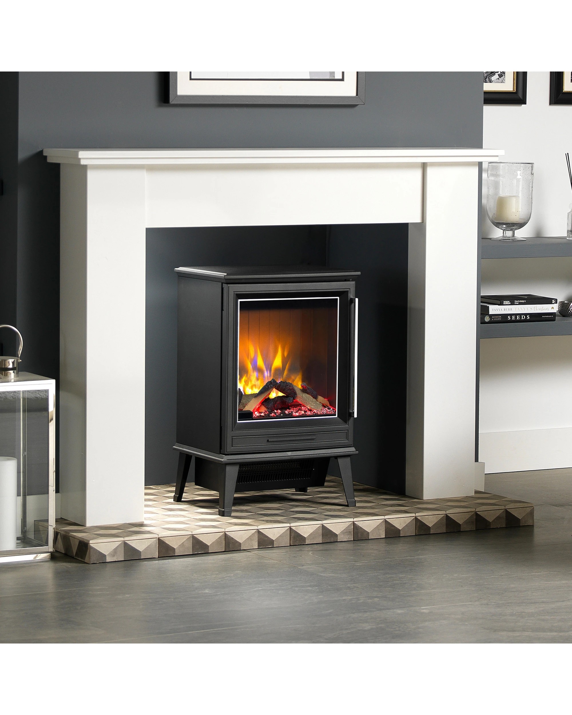 5 Dimplex Laverton Electric Fire Stove in 2kW - Black, 5 of 8