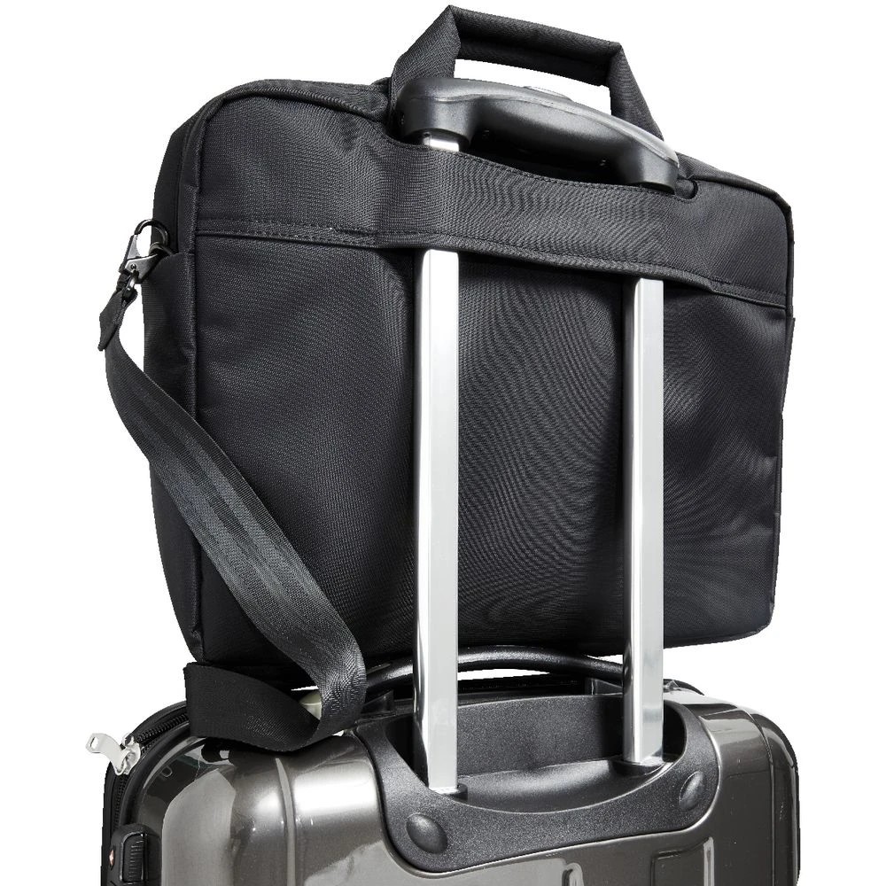 4 J.Burrows 17" Laptop Bag Black, 4 of 4