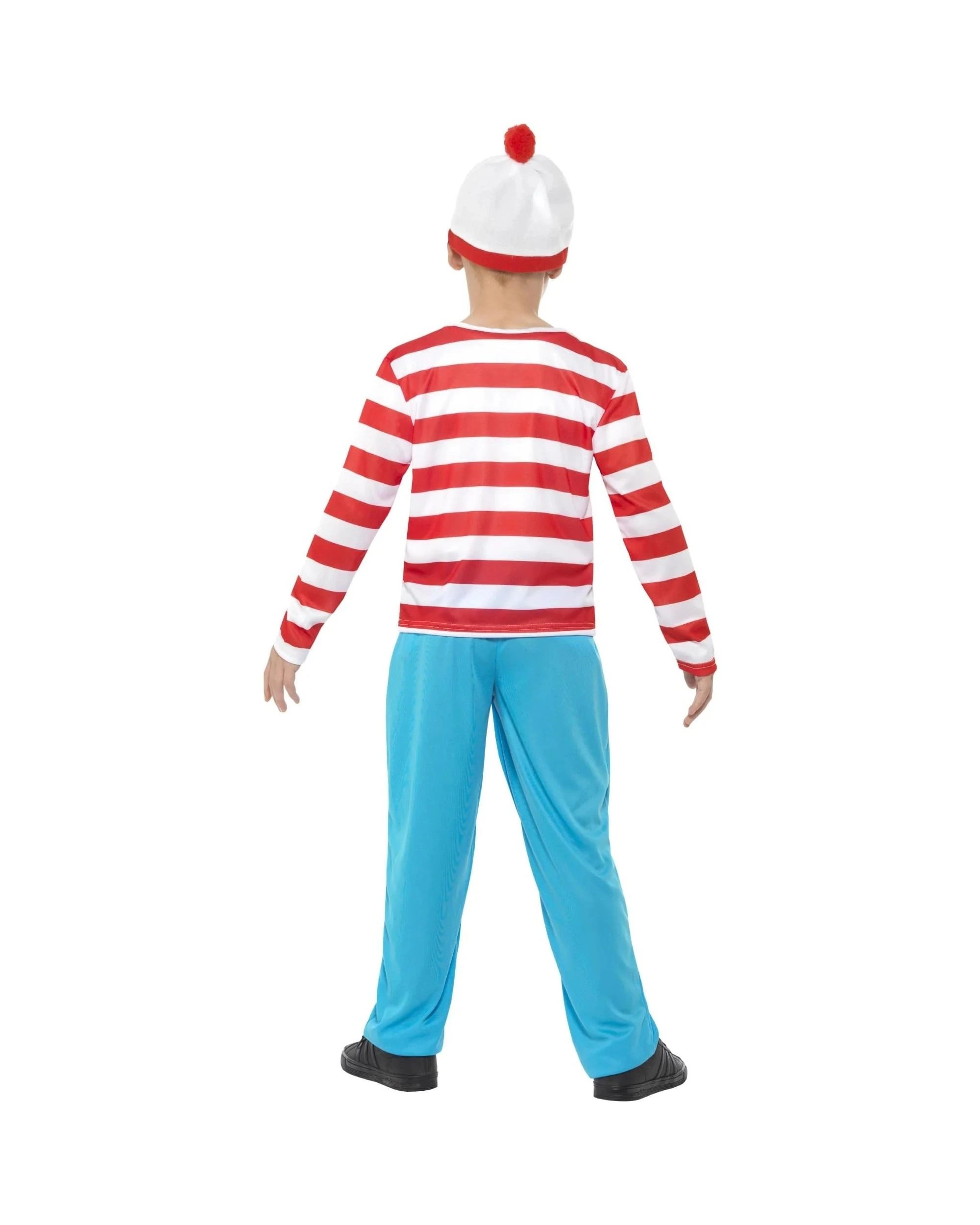 3 Where's Wally Child Costume Size Large 10-12 Years, 3 of 4