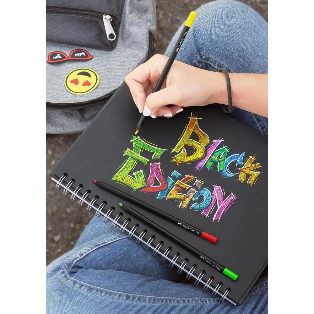 5 Faber-Castell Black Edition Coloured Pencils 36 Pack, 5 of 5