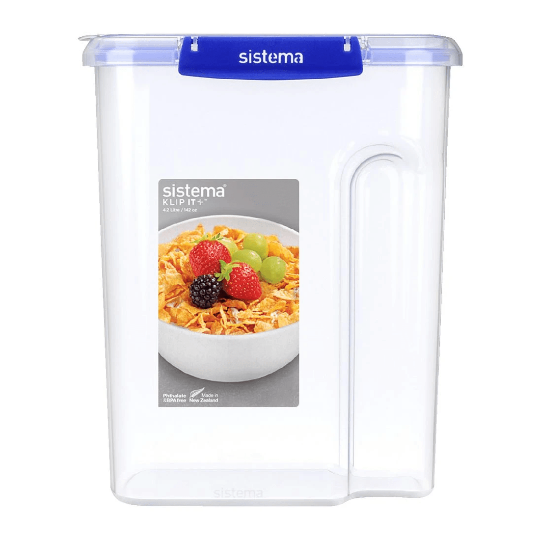 2 Sistema Klip It Plus 4.2L Cereal Container, 2 of 3