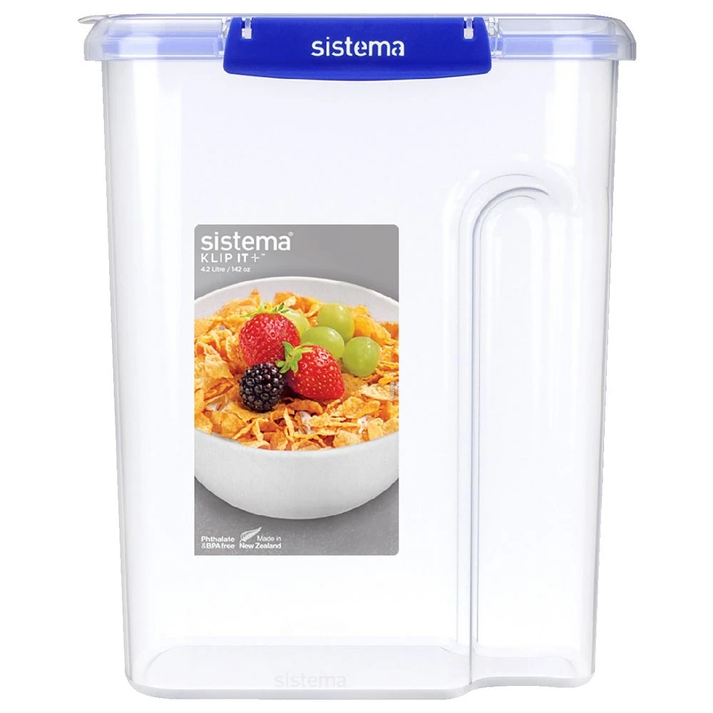 2 Sistema Klip It Plus 4.2L Cereal Container, 2 of 3