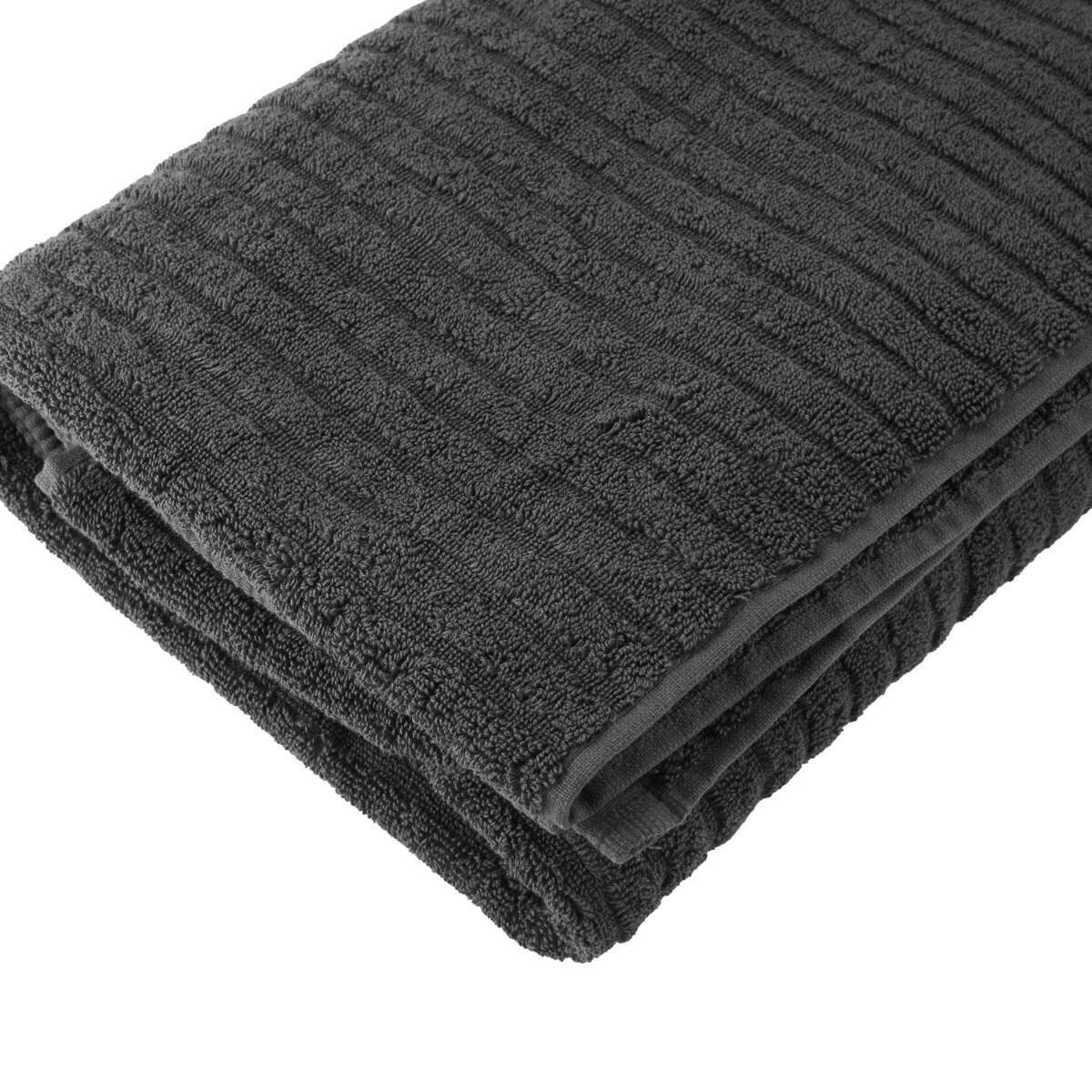4 Australian Cotton Bath Sheet - Grey, 4 of 5