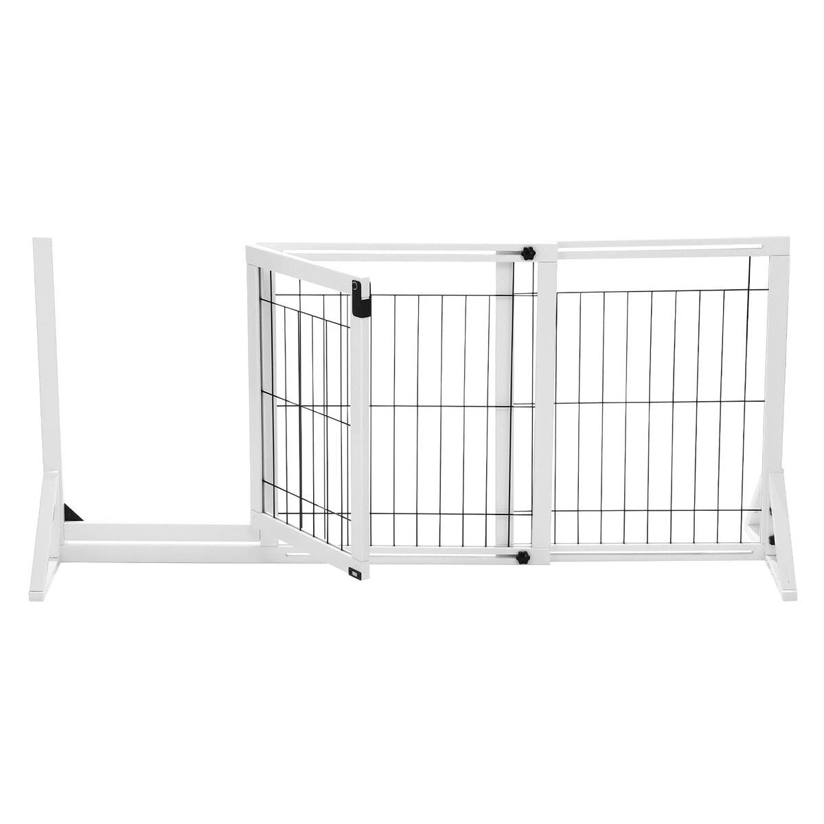 3 Pet Scene Pet Dog Safety Gate Pen Retractable Puppy Cat, 3 of 6