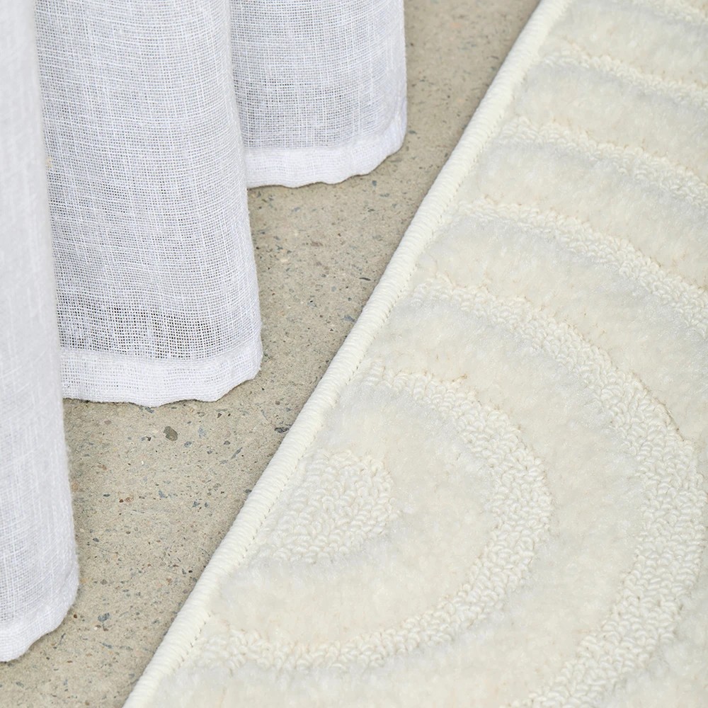 3 Common Ground Rugs Sanctuary Zina 330x240cm - Extra Large Floor Rug - White, 3 of 7