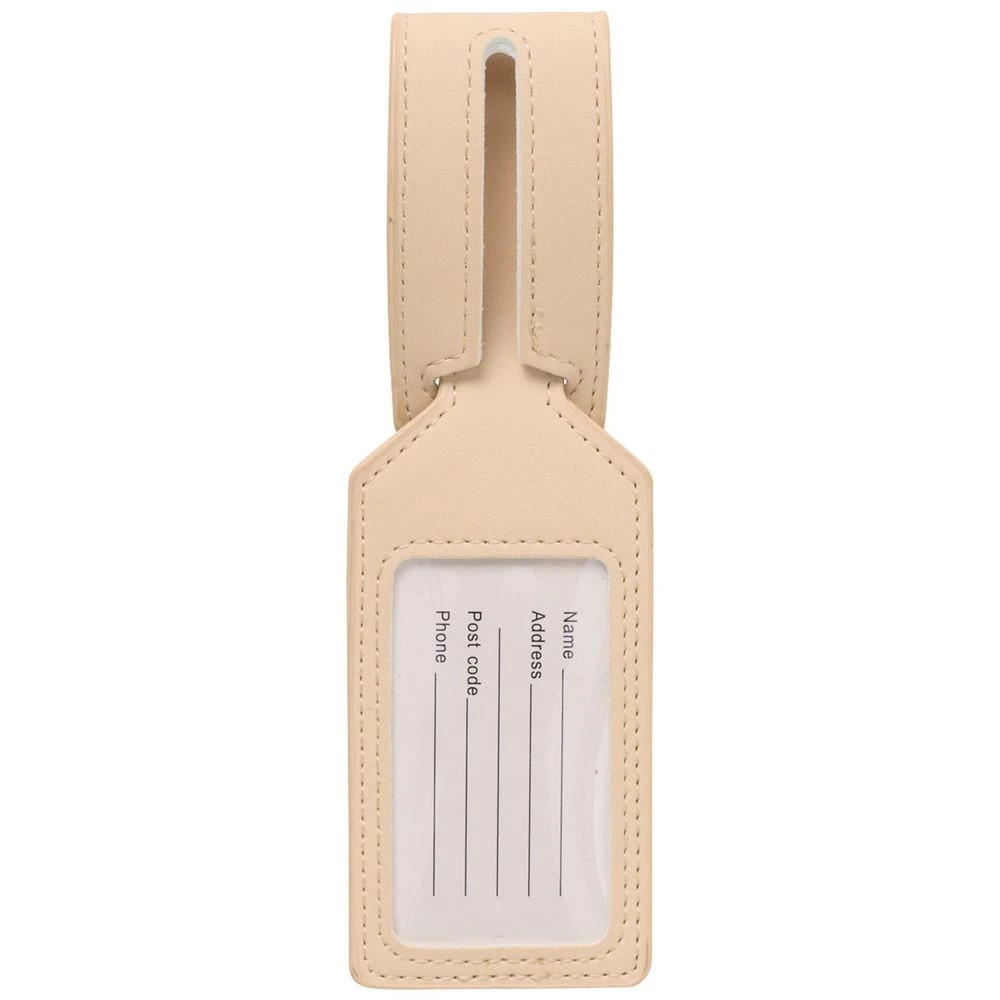 2 Otto On The Go Luggage Tags Tan, 2 of 5