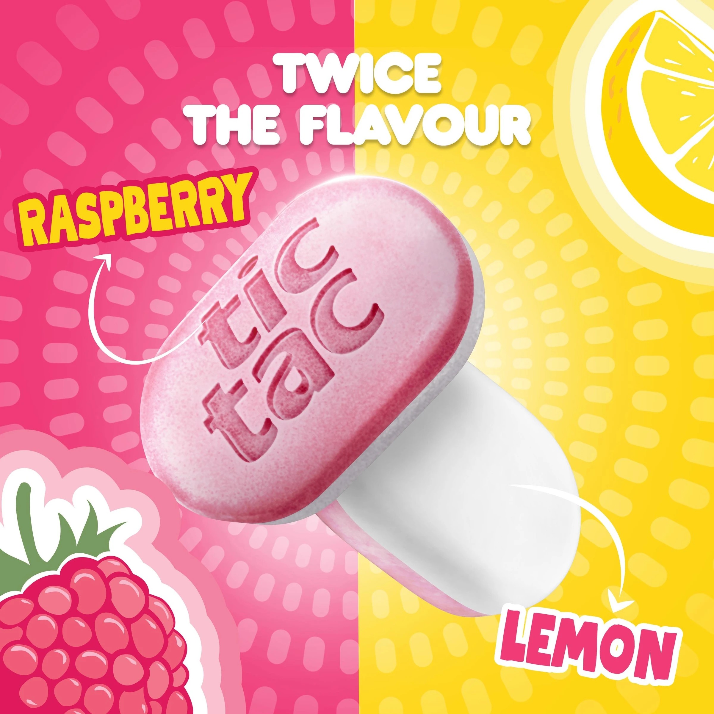 3 Tic Tac Two 38 Pack Raspberry & Lemon Sugar Free Mints 38.5g, 3 of 7