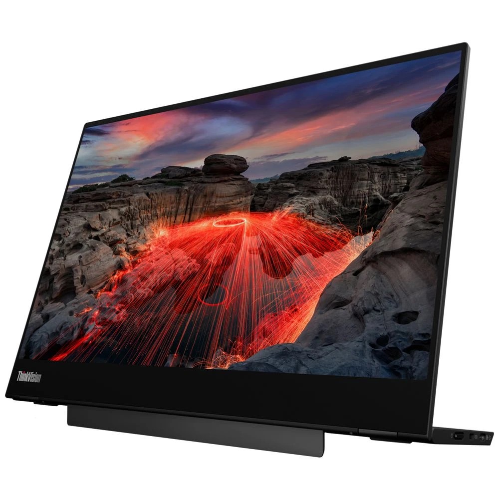 3 Lenovo ThinkVision 14" QHD Touch Portable Monitor M14T Gen 2, 3 of 10